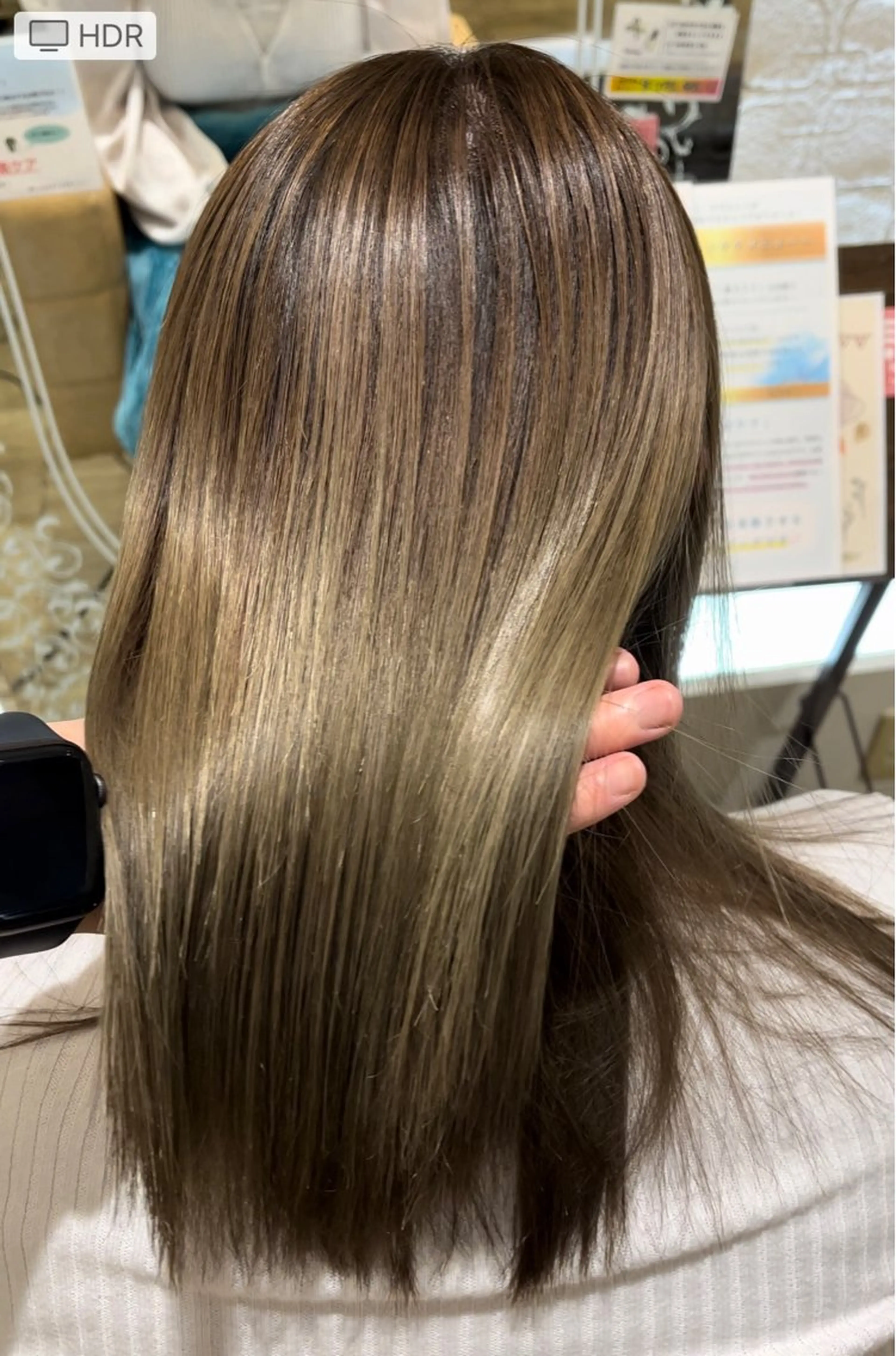 ミディアム 中山 響希のヘアスタイル