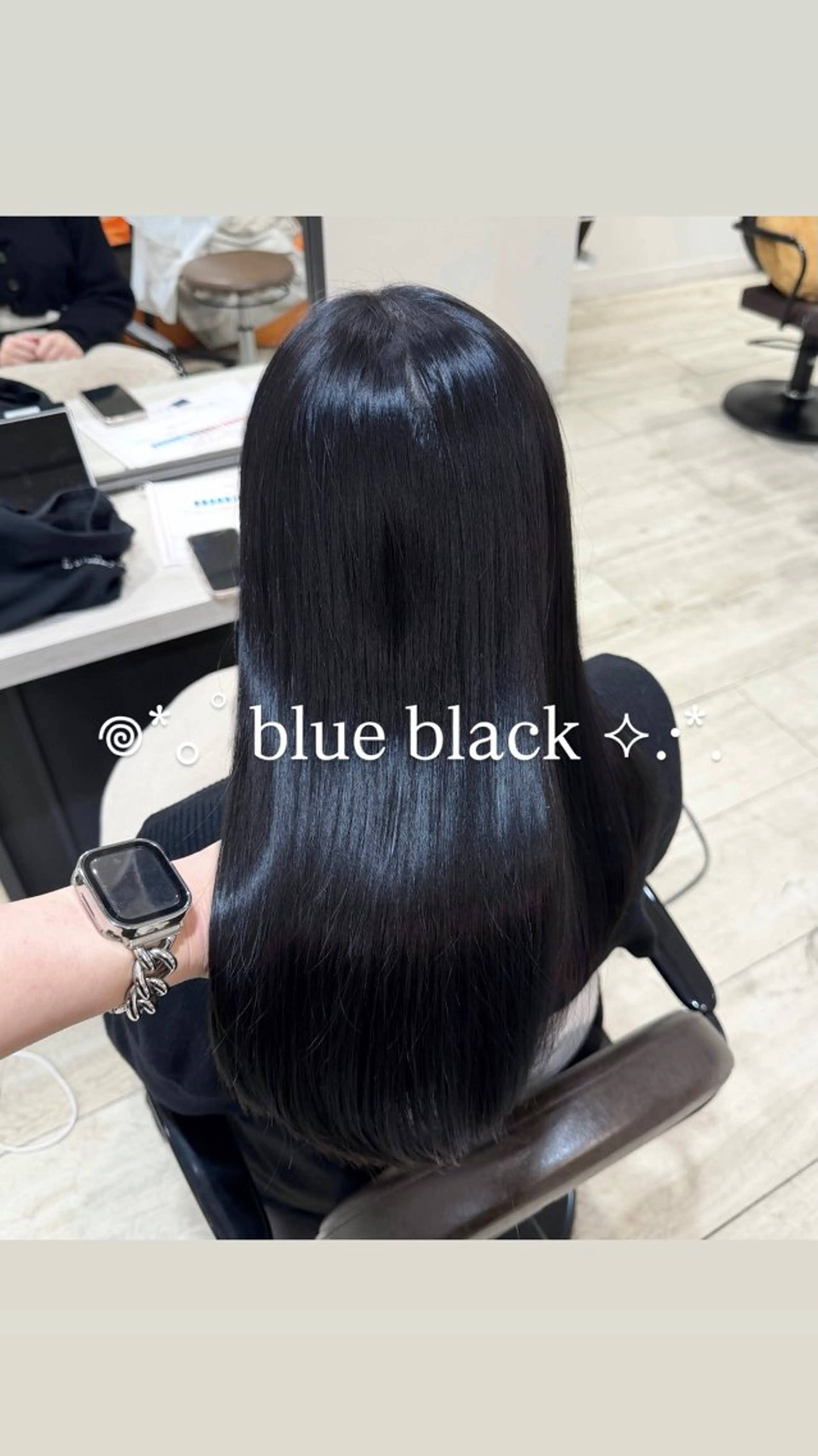 ロング カラー ヘアカラー トリートメント カナ🌀銀座/ カラーリスト/透明感のヘアスタイル