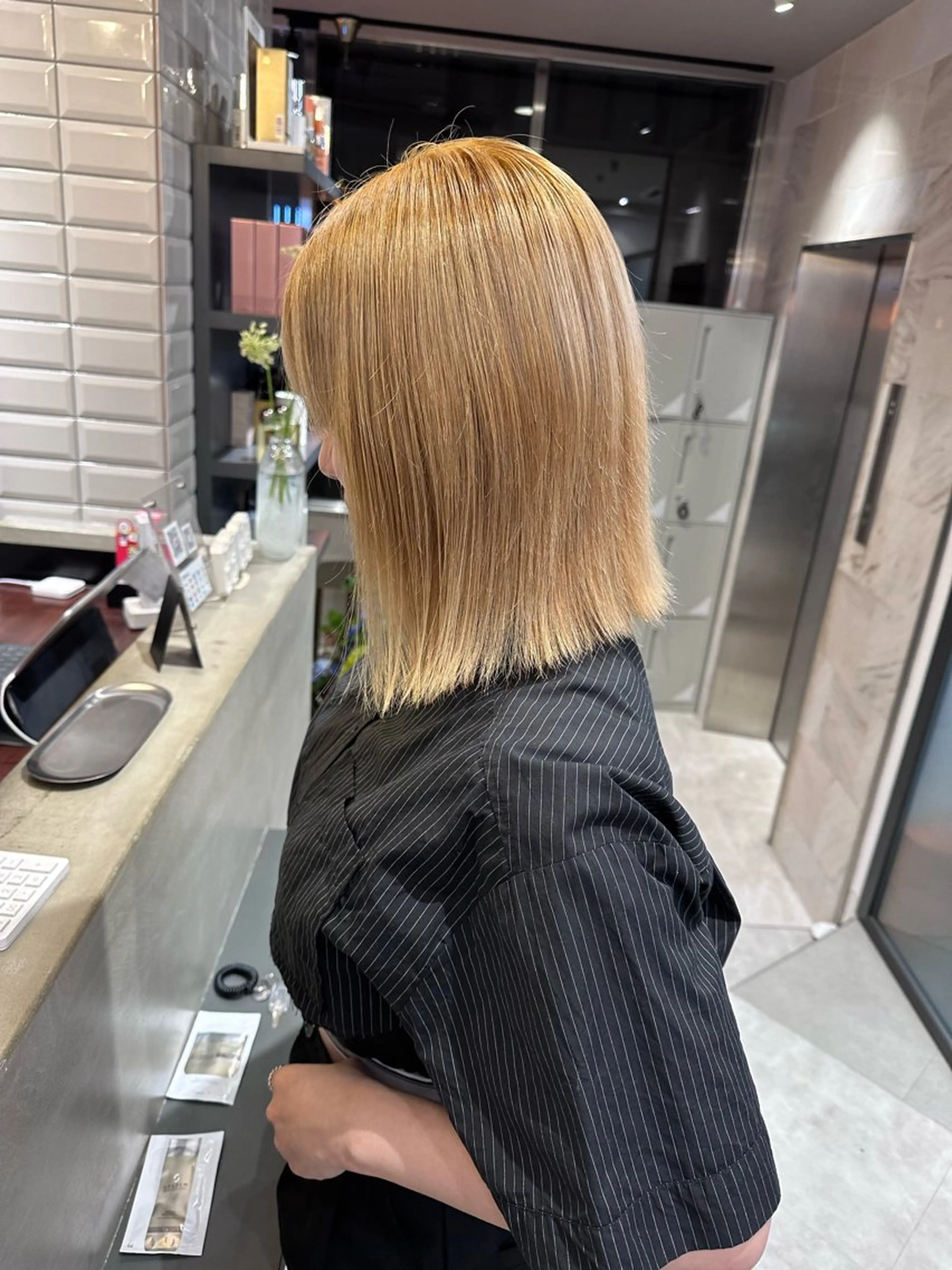 ショート 天神美容室 hack所属・水岡 佳奈美のヘアスタイル