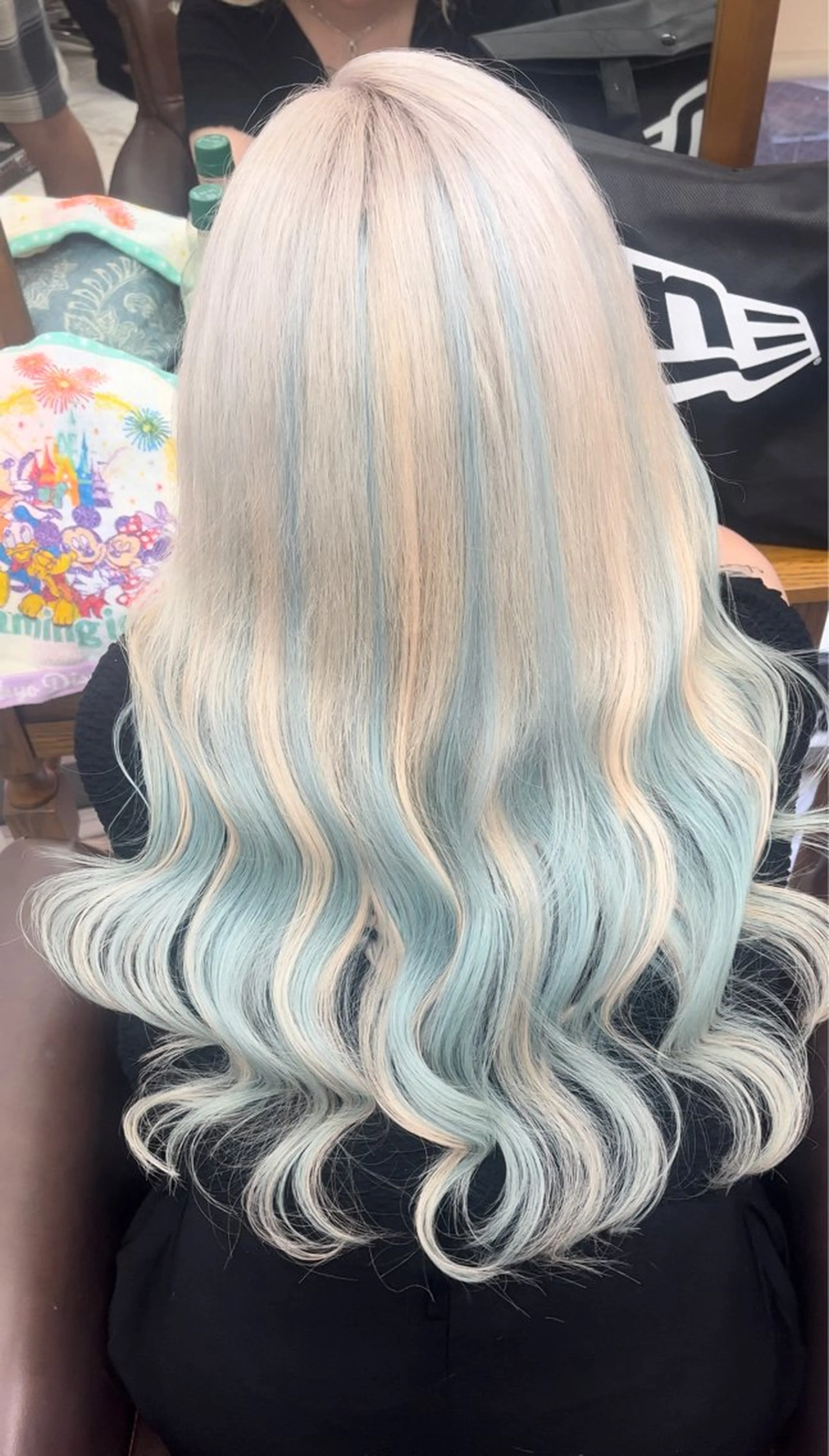 ロング エクステ ヘアカラー エクステ M.O.D shibuya店所属・シールエクステ /まる🐺/渋谷のヘアスタイル