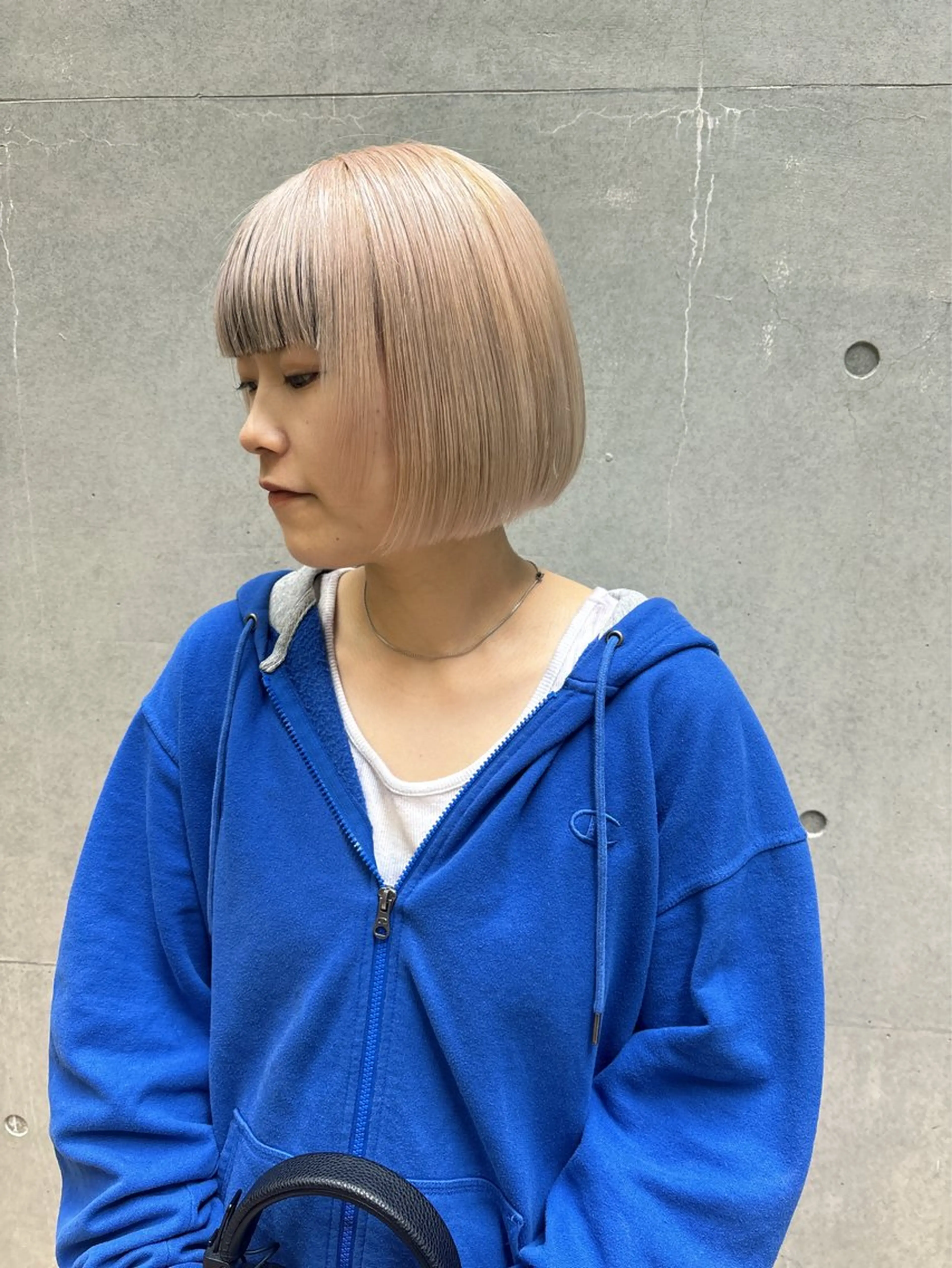 👩🏼💗憧れ💗全体ケアブリーチ+3stepトリートメント💗切れ毛ゼロ💗透明感ミルクティーベージュ💗の写真