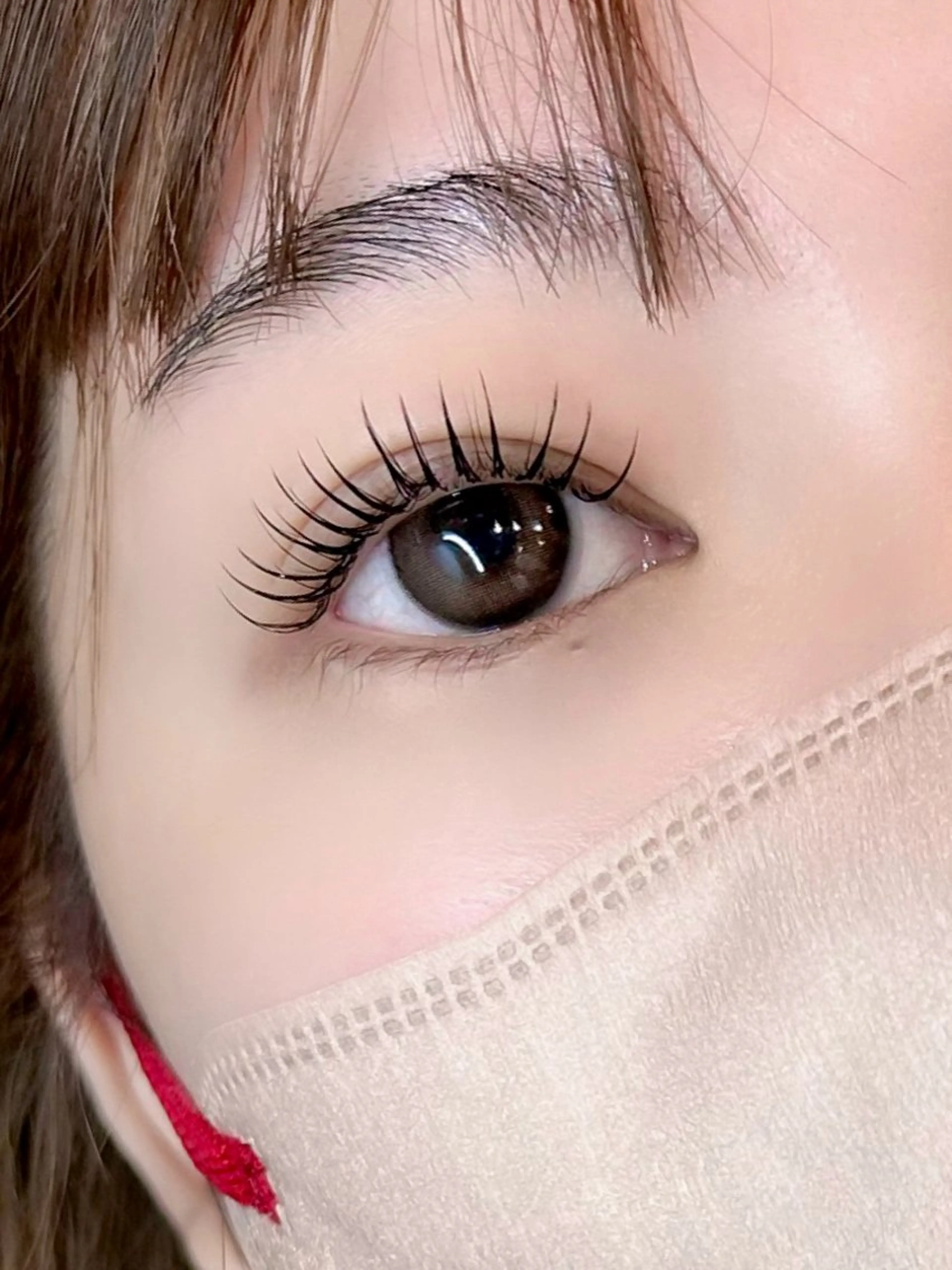 まつげパーマ+LEDエクステ140まで〈パリエク〉の写真