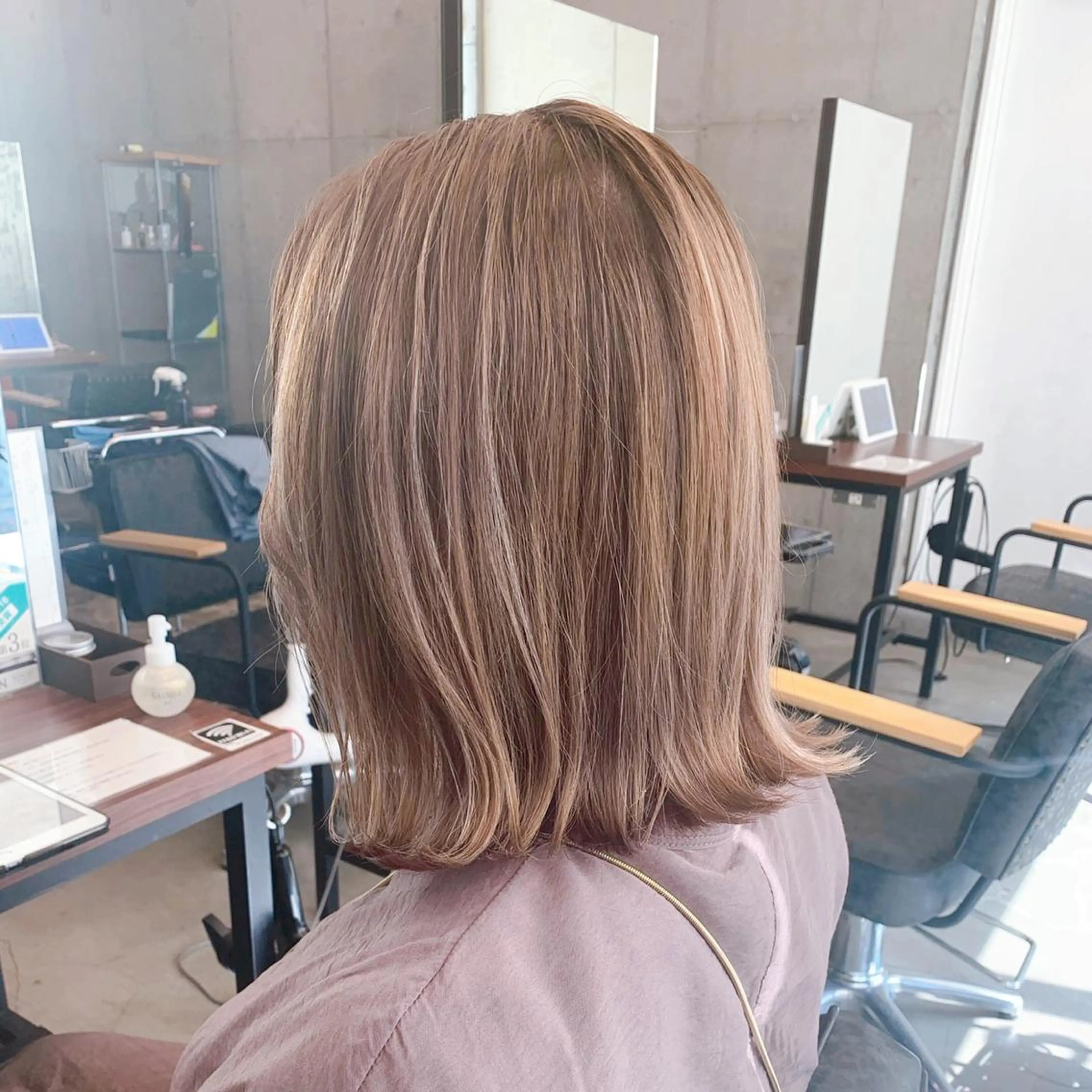 ミディアム LIBERTY-A所属・カットモデル募集！ 遠山麻帆のヘアスタイル