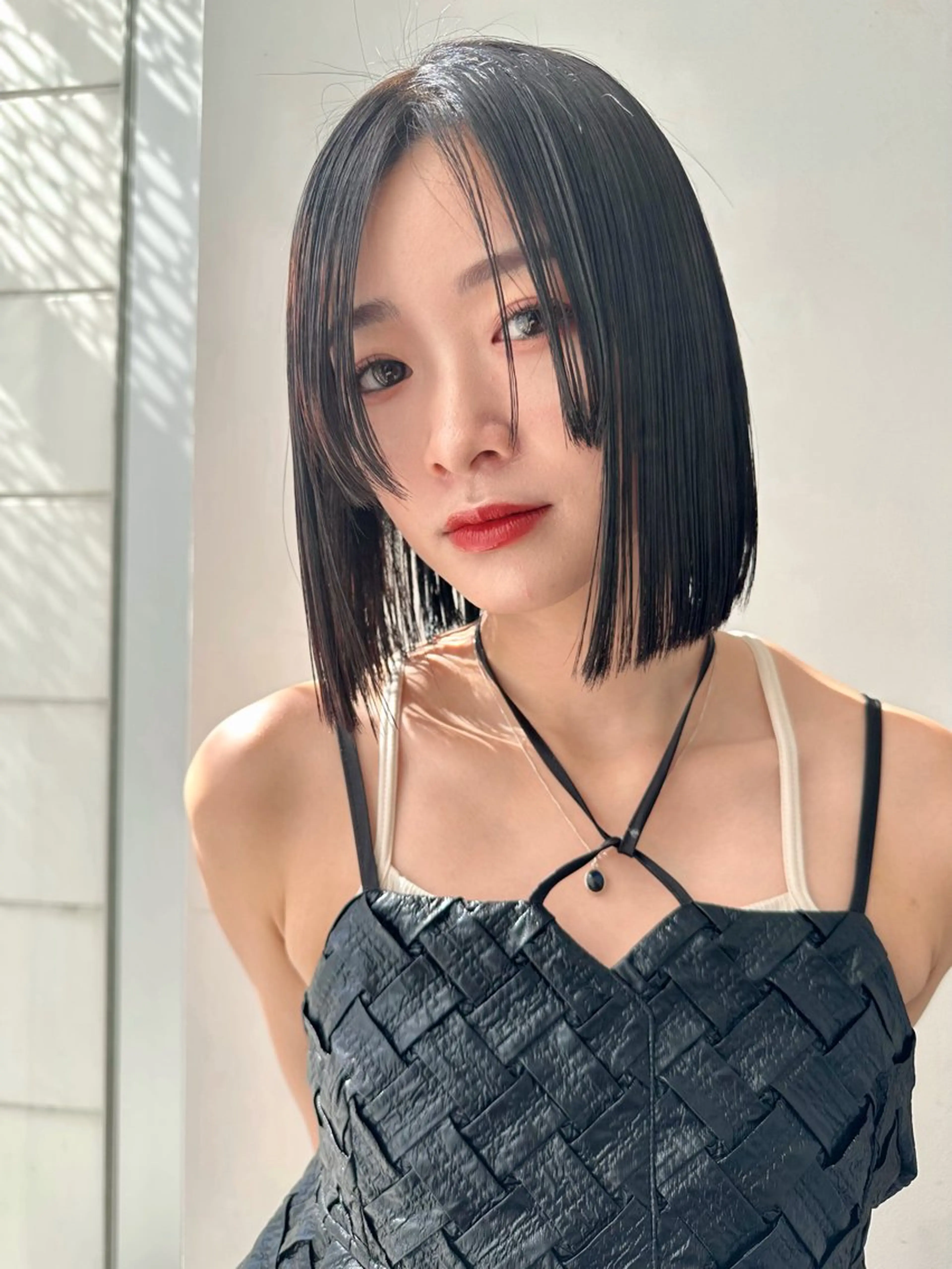 ミディアム カラー 笠原 健人のヘアスタイル