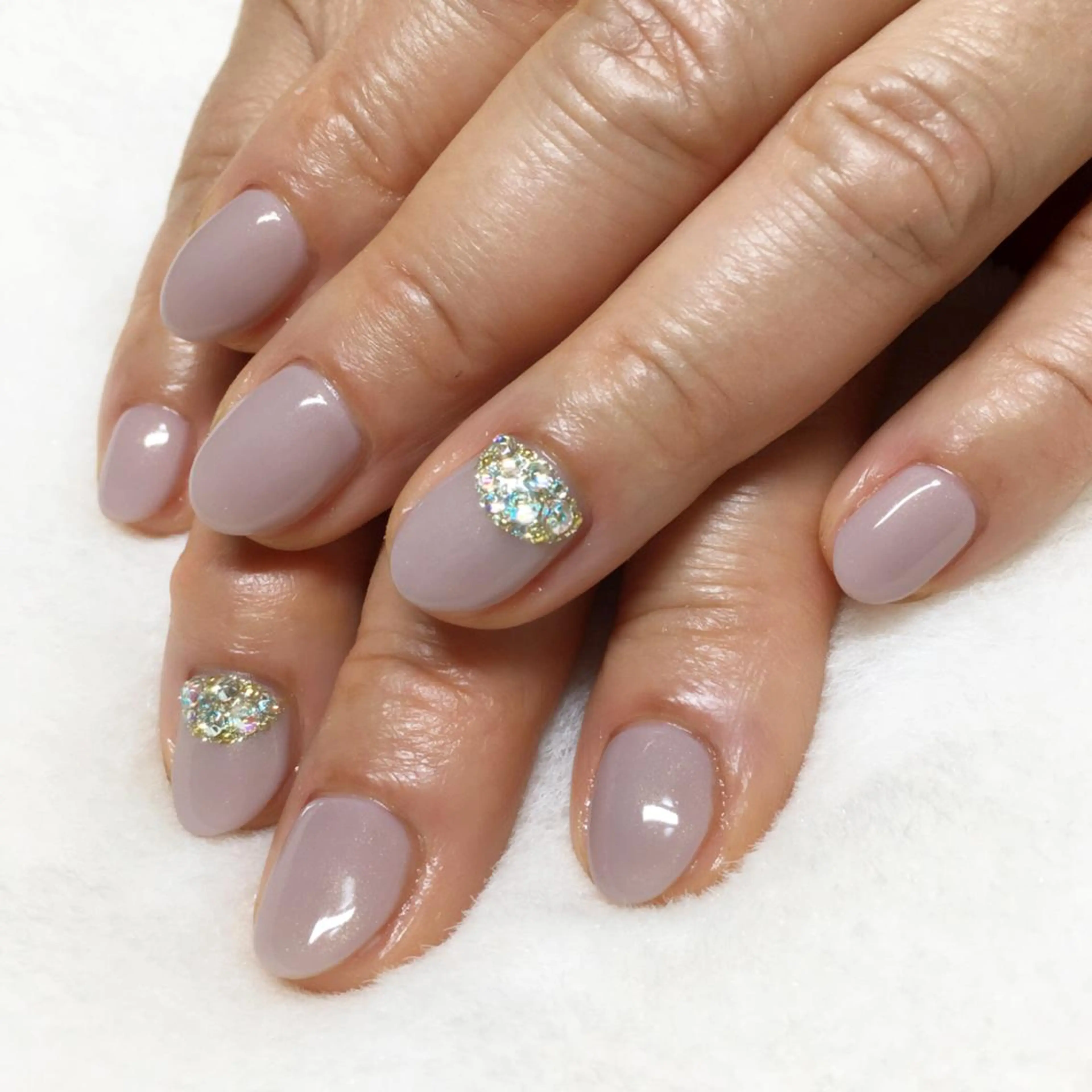 ネイル シンプルネイル kipinail 川﨑えりかのネイルデザイン