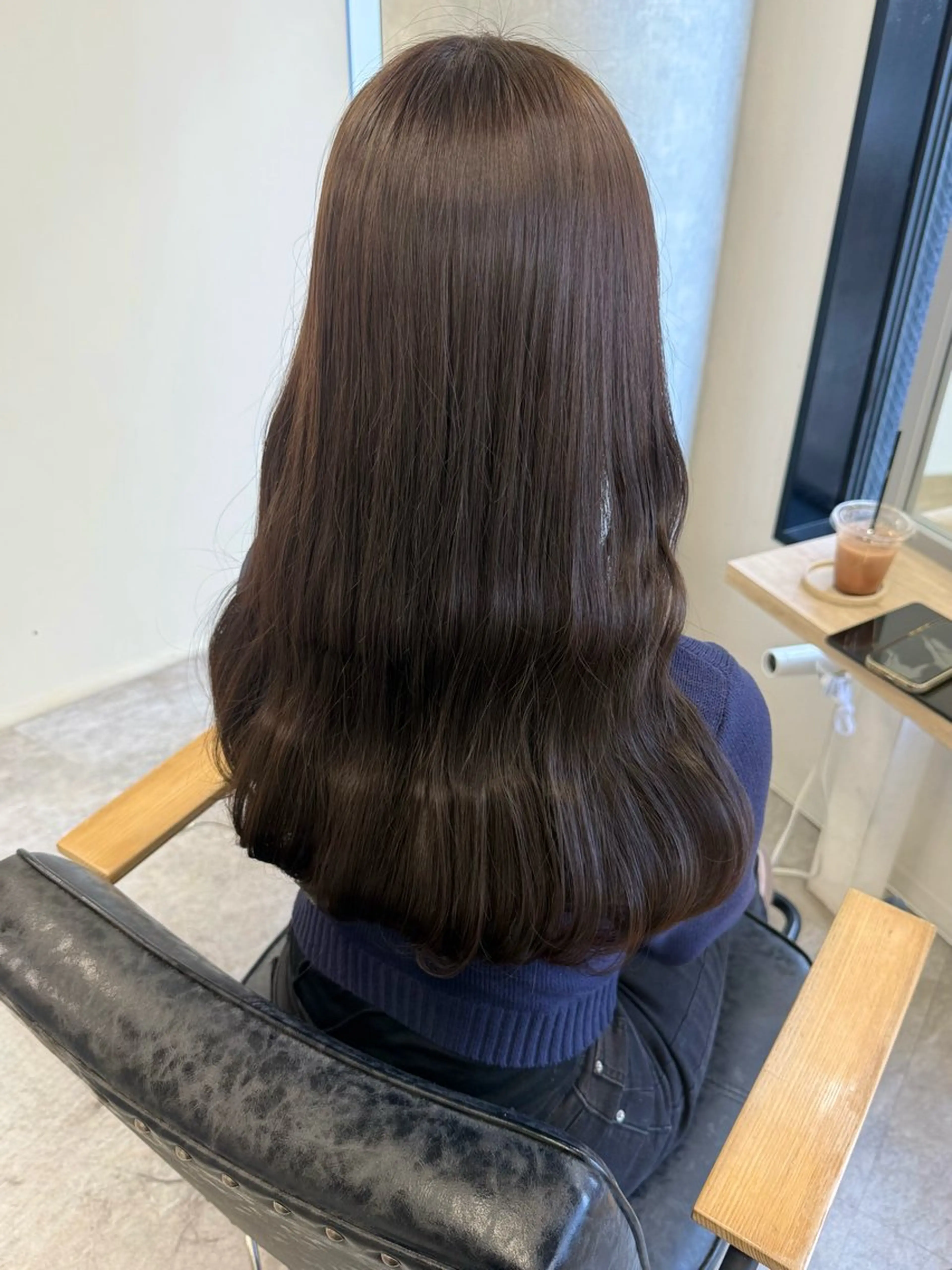 ロング カラー ヘアアレンジ ベージュカラー カット ヘアカラー トリートメント Himawari♡ 柔らかいカラーのヘアスタイル