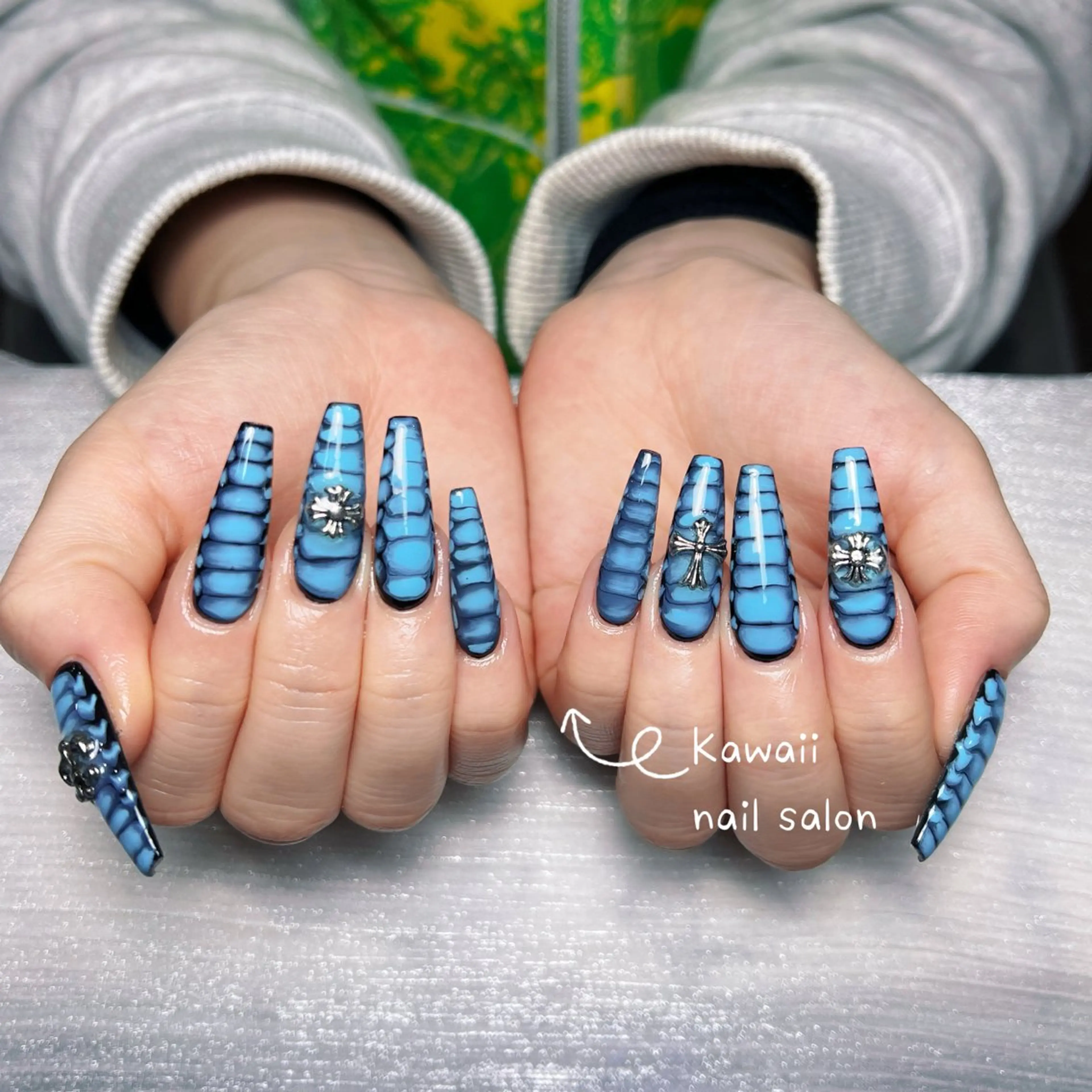 ネイル 長さ出し ジェルネイル 韓国ネイル シンプルネイル ネイルチップ KAWAII NAIL SALON所属・Kawaii Nail Salonのネイルデザイン