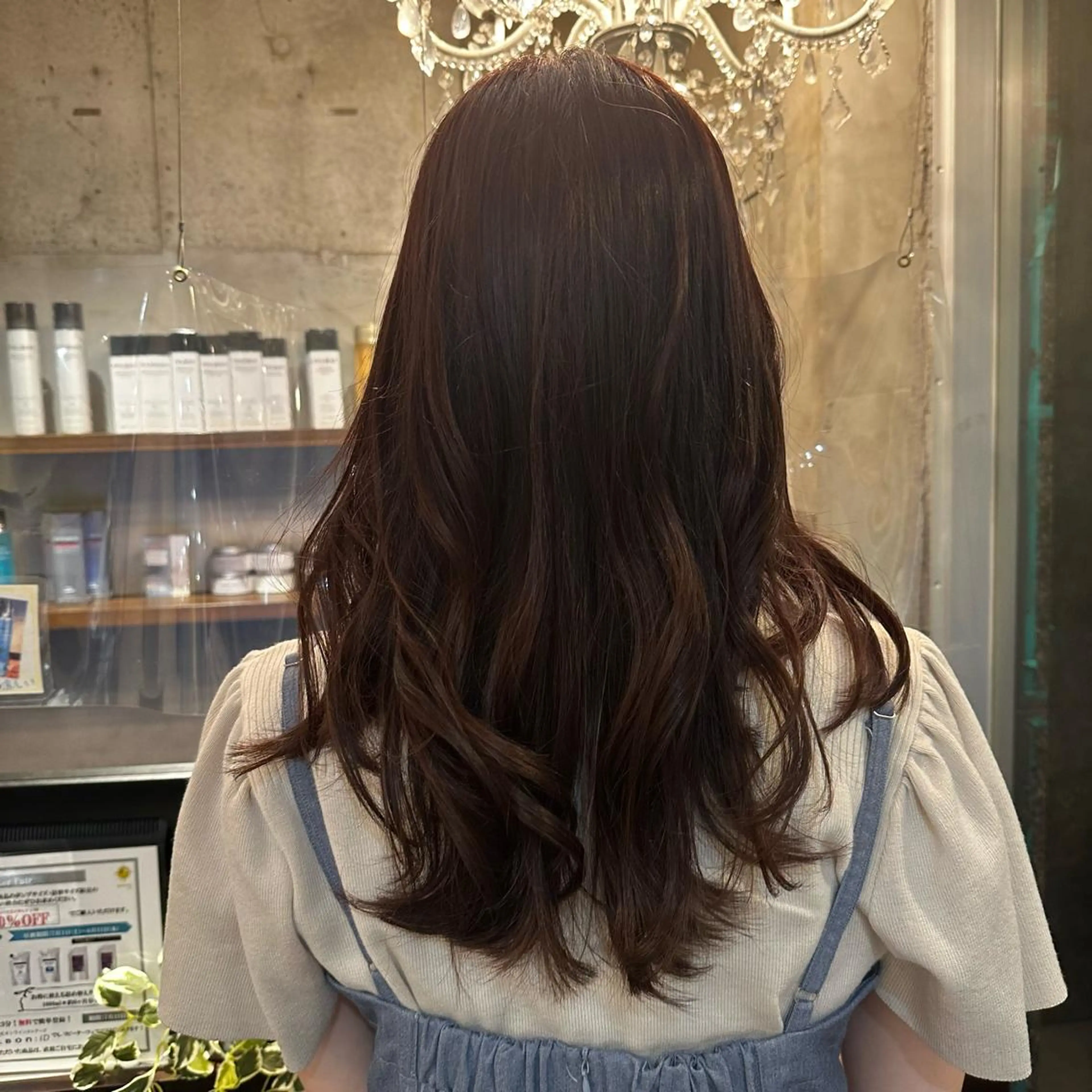 カラー 阿部 麻衣子のヘアスタイル