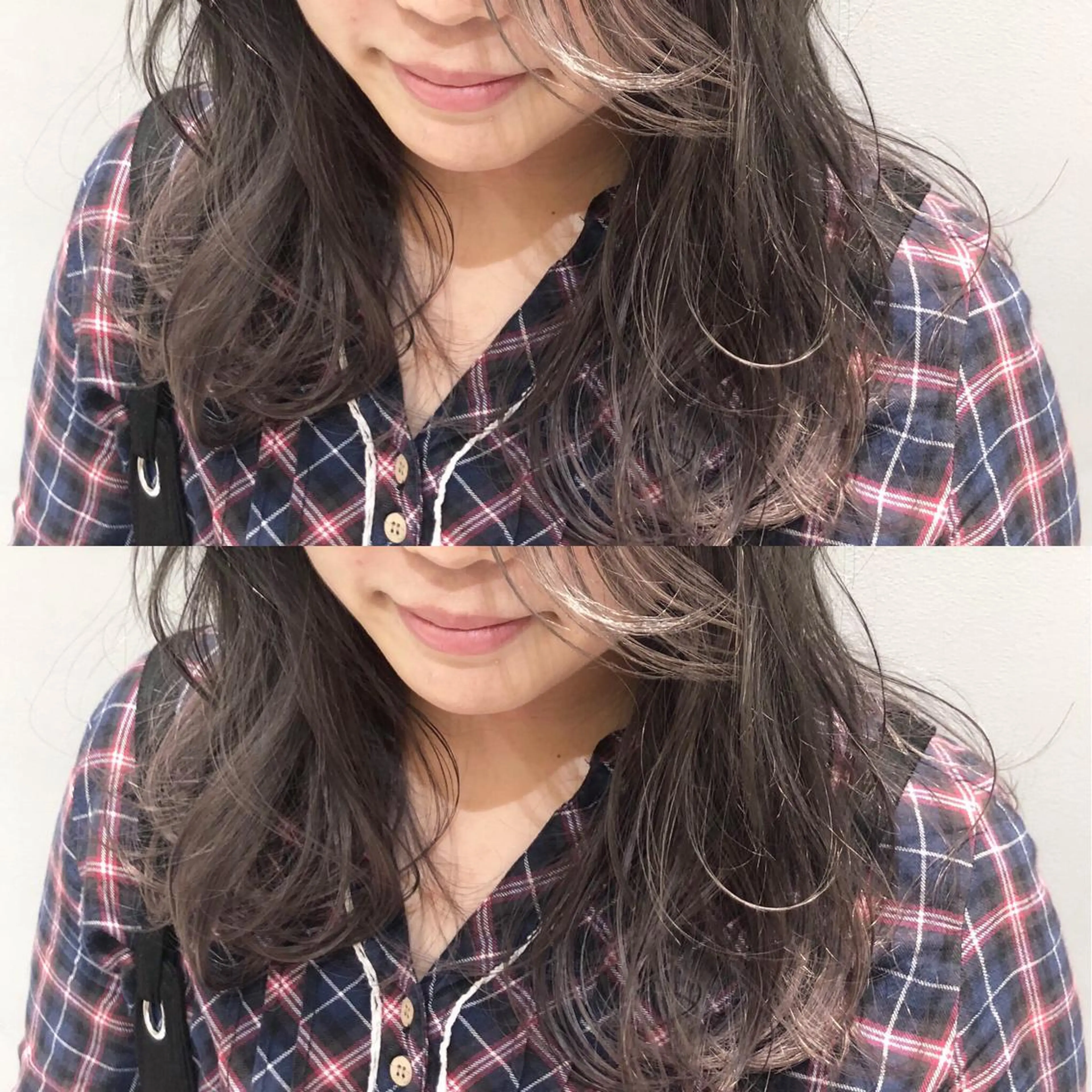 ロング カラー ブリーチ グレージュ ラベンダーカラー ラベンダーグレージュ ラベンダーグレー カット ヘアカラー トリートメント 韓国ヘア🇰🇷 トヨキトキコのヘアスタイル