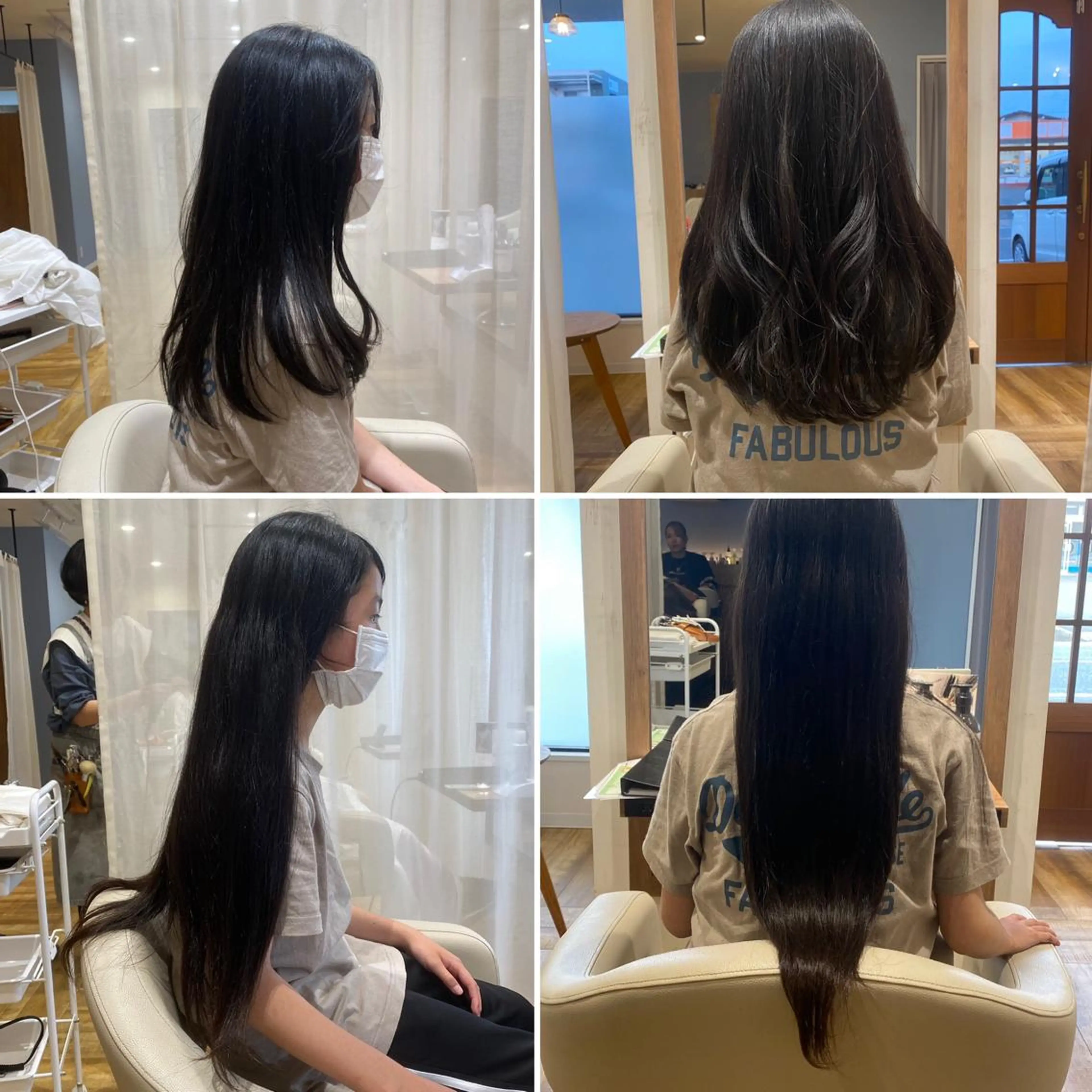 ロング レイヤーカット ase.糸島店所属・UEDA AYAのヘアスタイル