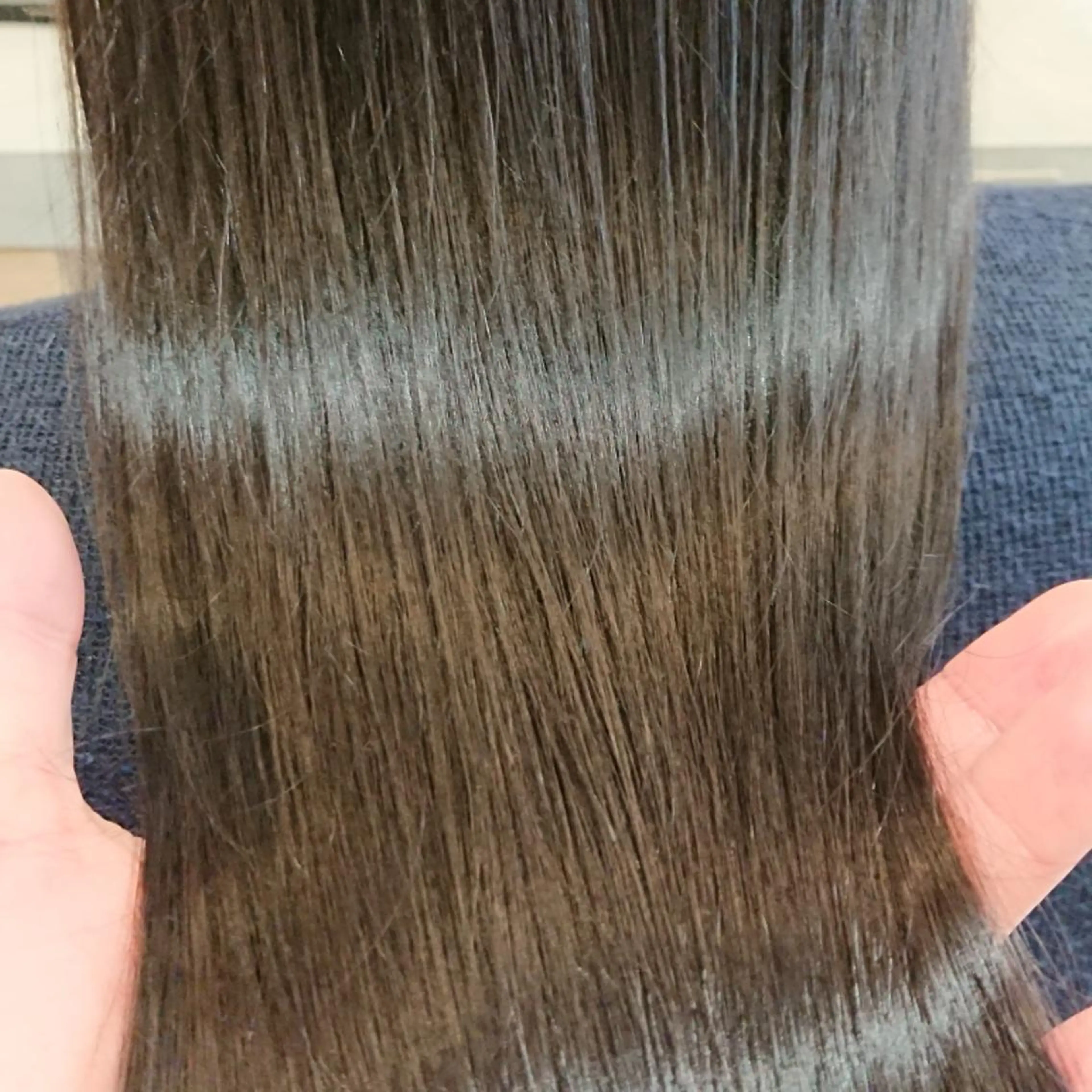 ロング 縮毛矯正 crea   芦田 武栄のヘアスタイル