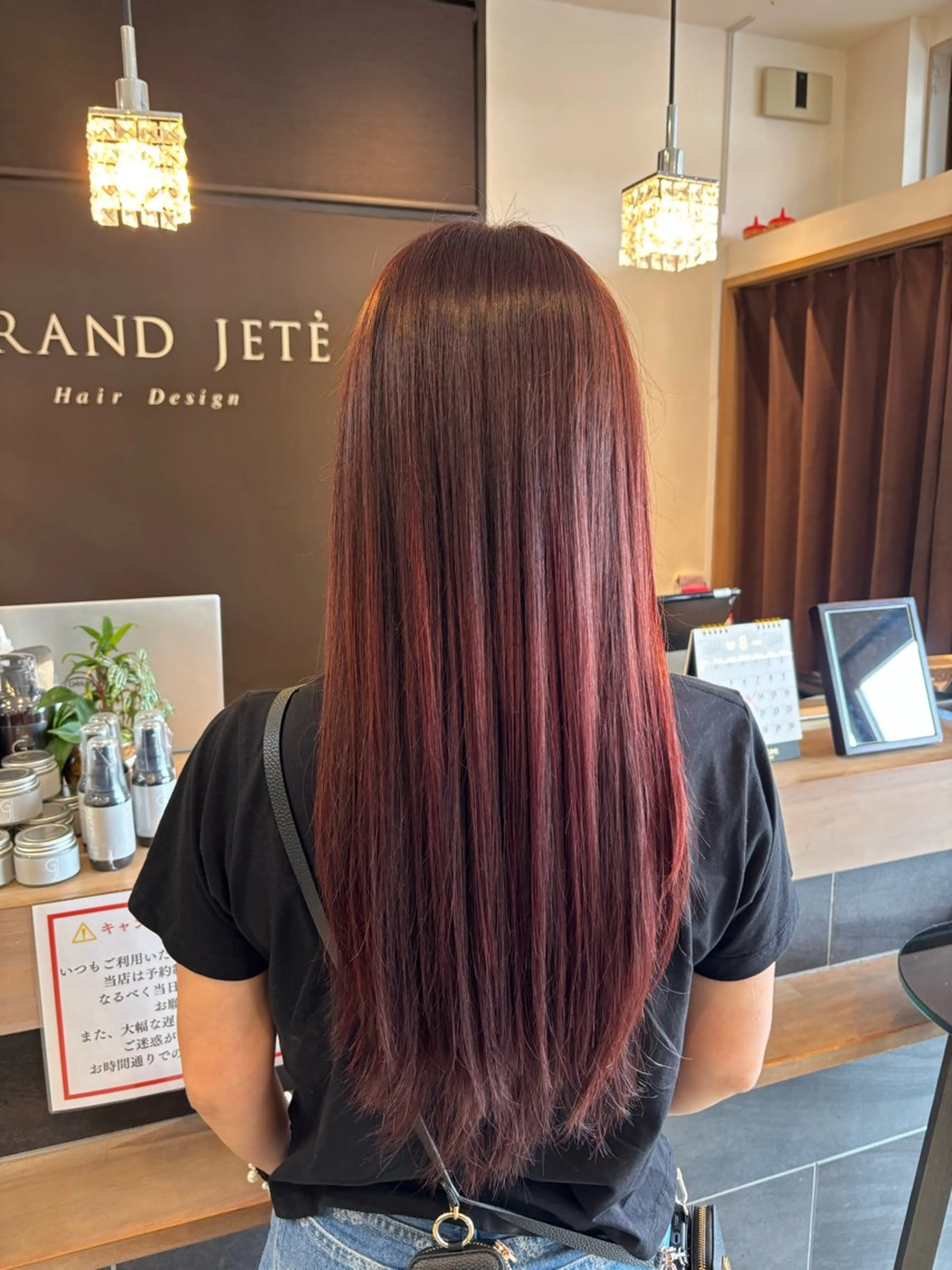 ロング ヘアカラー GRAND JETE所属・Kamiya Minamiのヘアスタイル