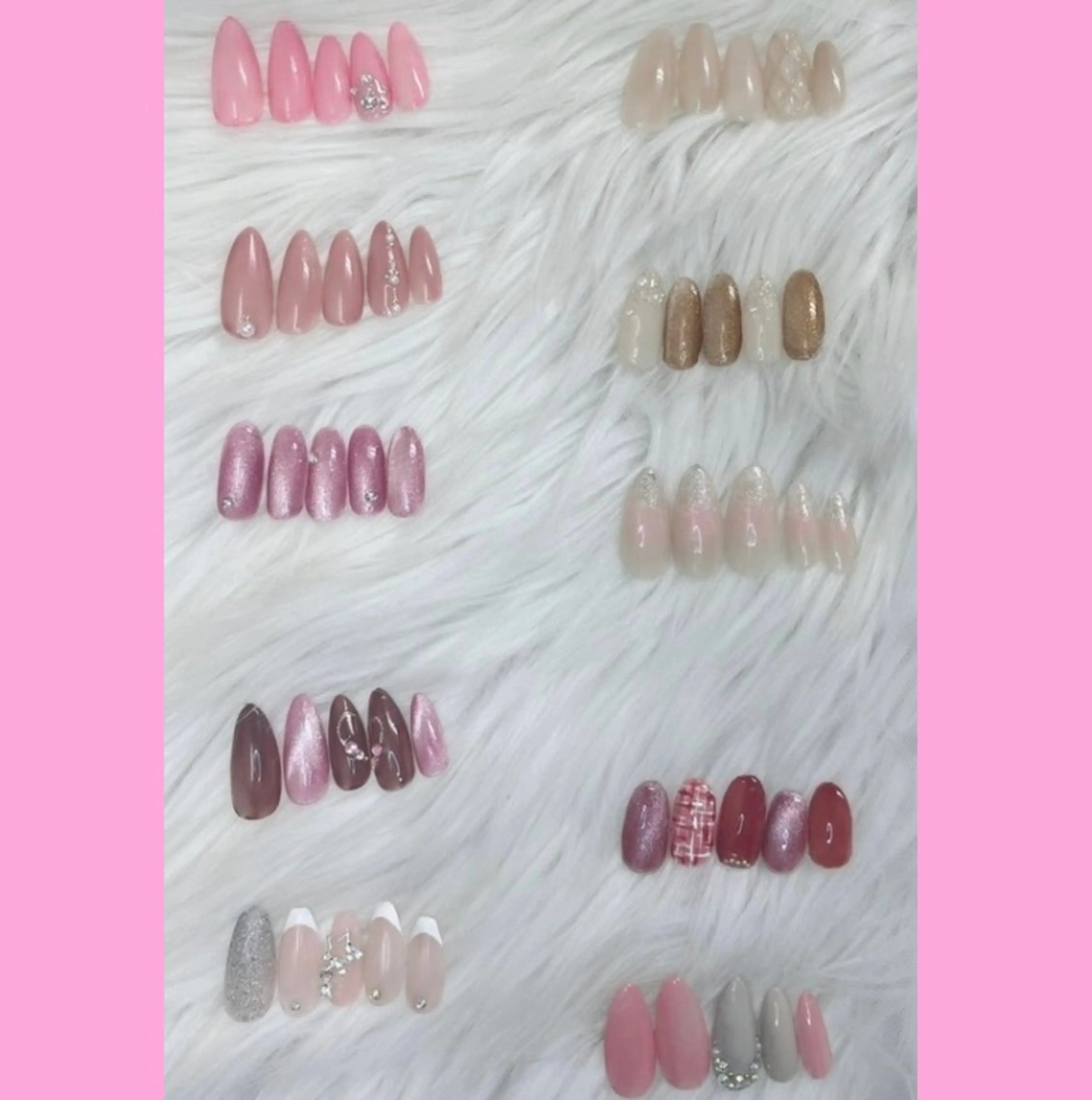 ネイル 富岡 妃奈のネイルデザイン