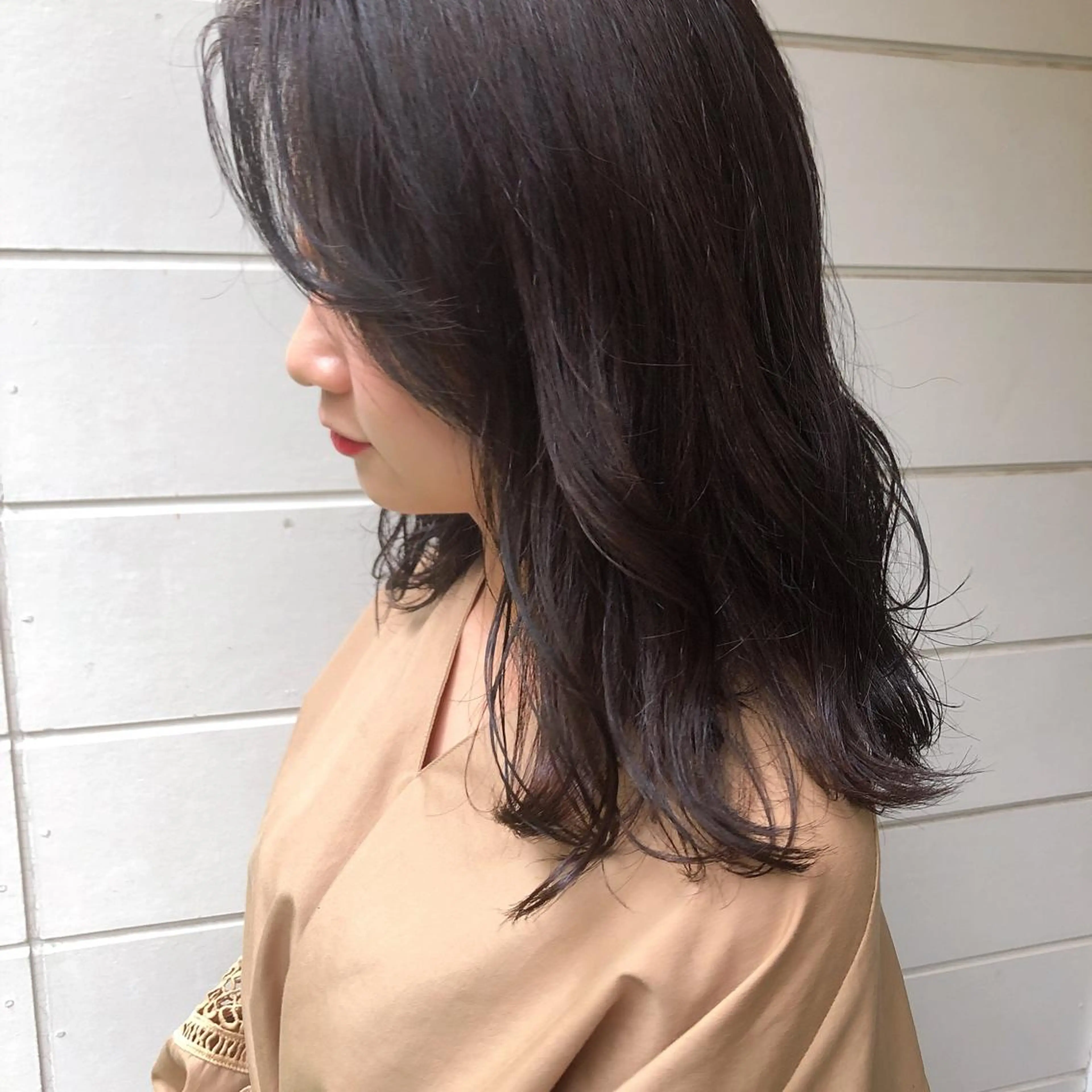 セミロング カラー パーマ ヘアアレンジ メンズ キッズ ネイル マツエク・マツパ Uil所属・インナーカラー/ KANAのヘアスタイル