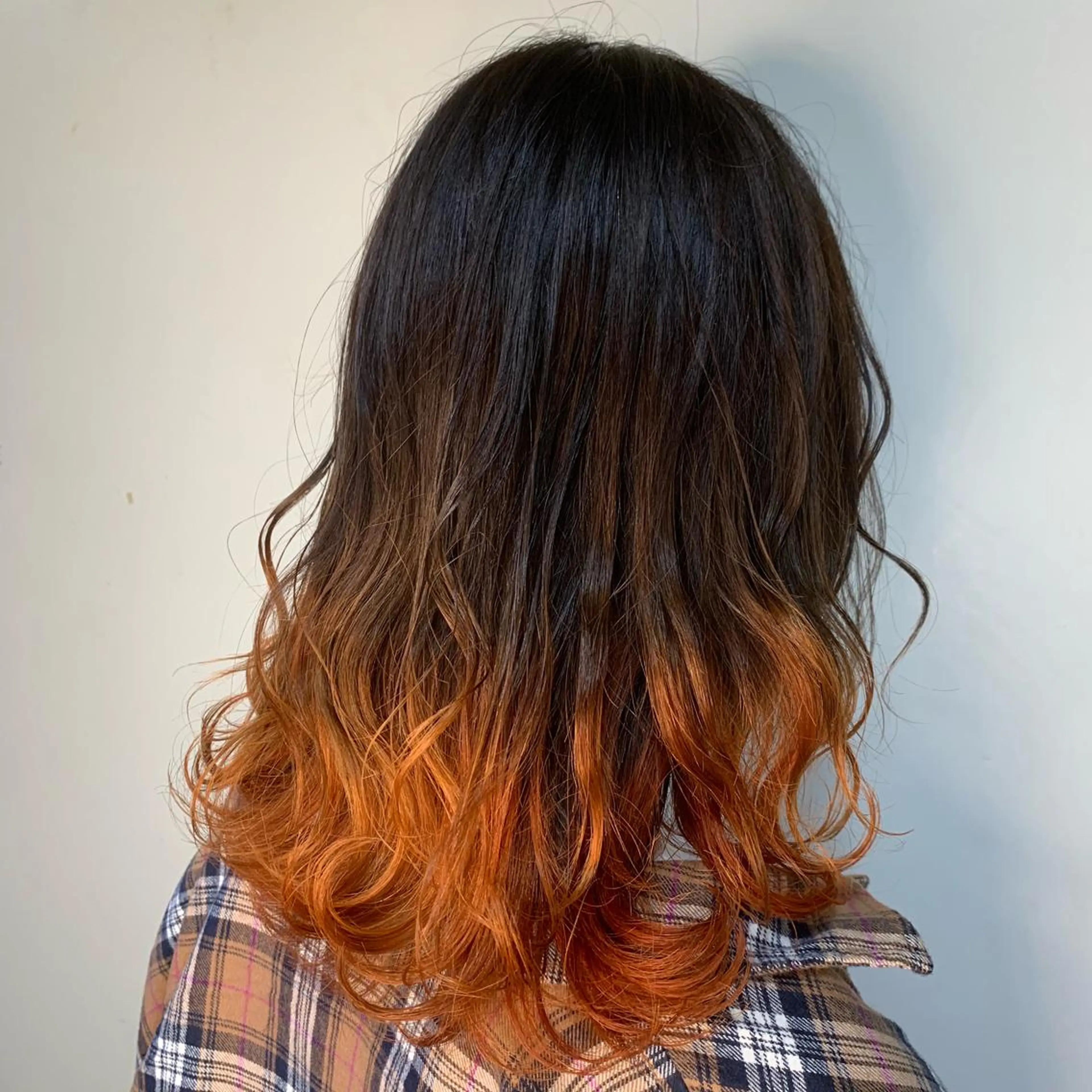 ミディアム カラー AOI✩⡱ y2kネイルのネイルデザイン