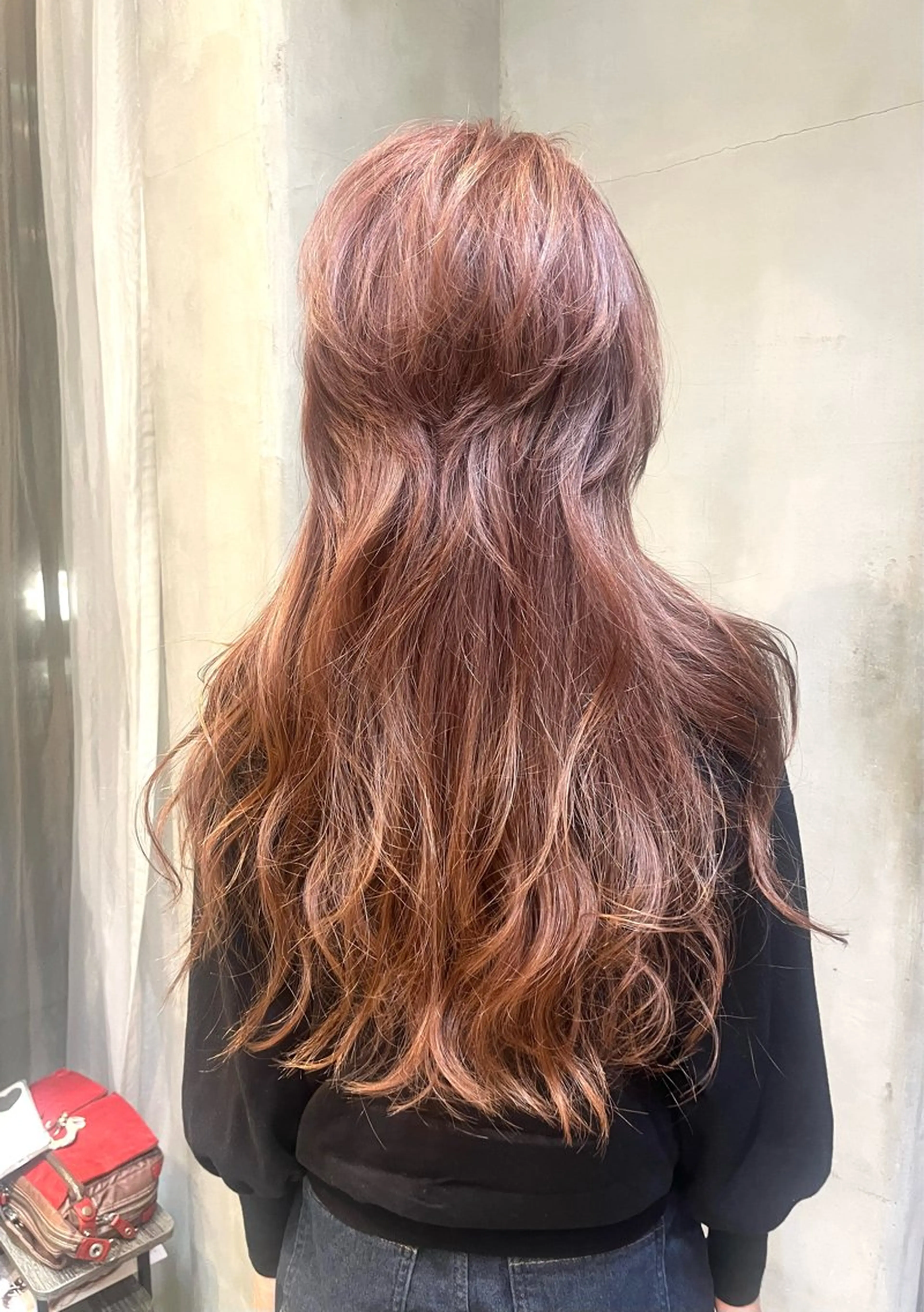 ロング ヘアアレンジ カット トリートメント 松下 倫子のヘアスタイル