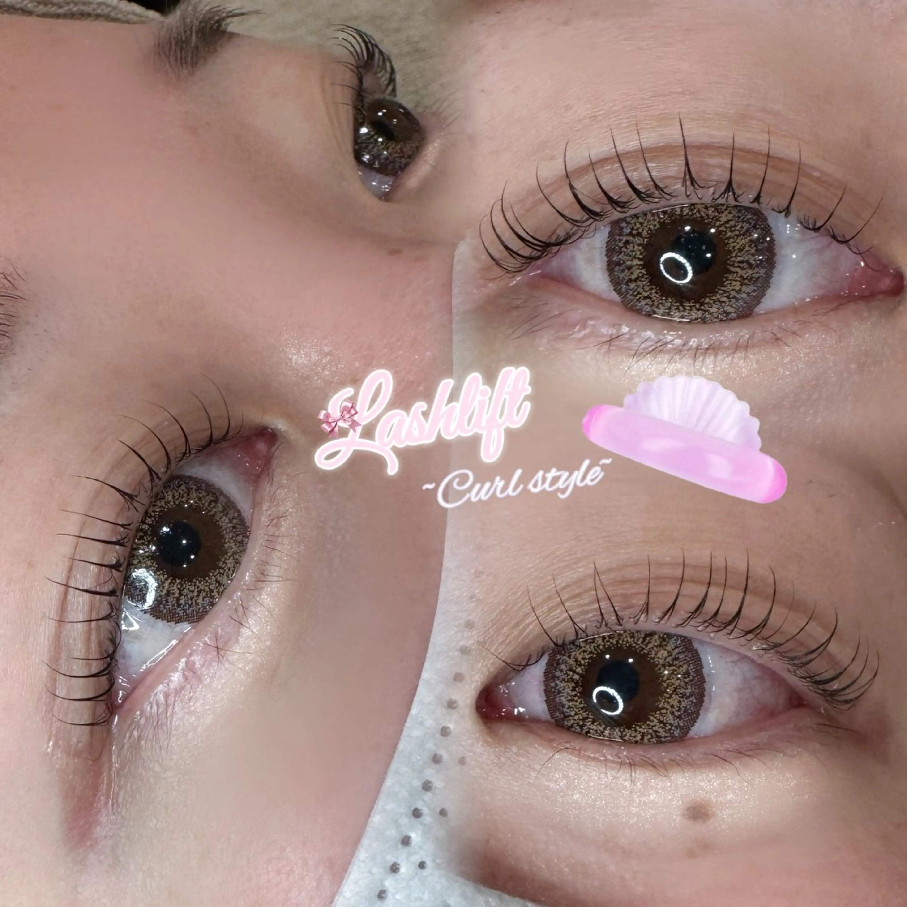 マツエク・マツパ マツパ れいな仙台マツパ🩵 LionHeart”のマツエク・マツパデザイン