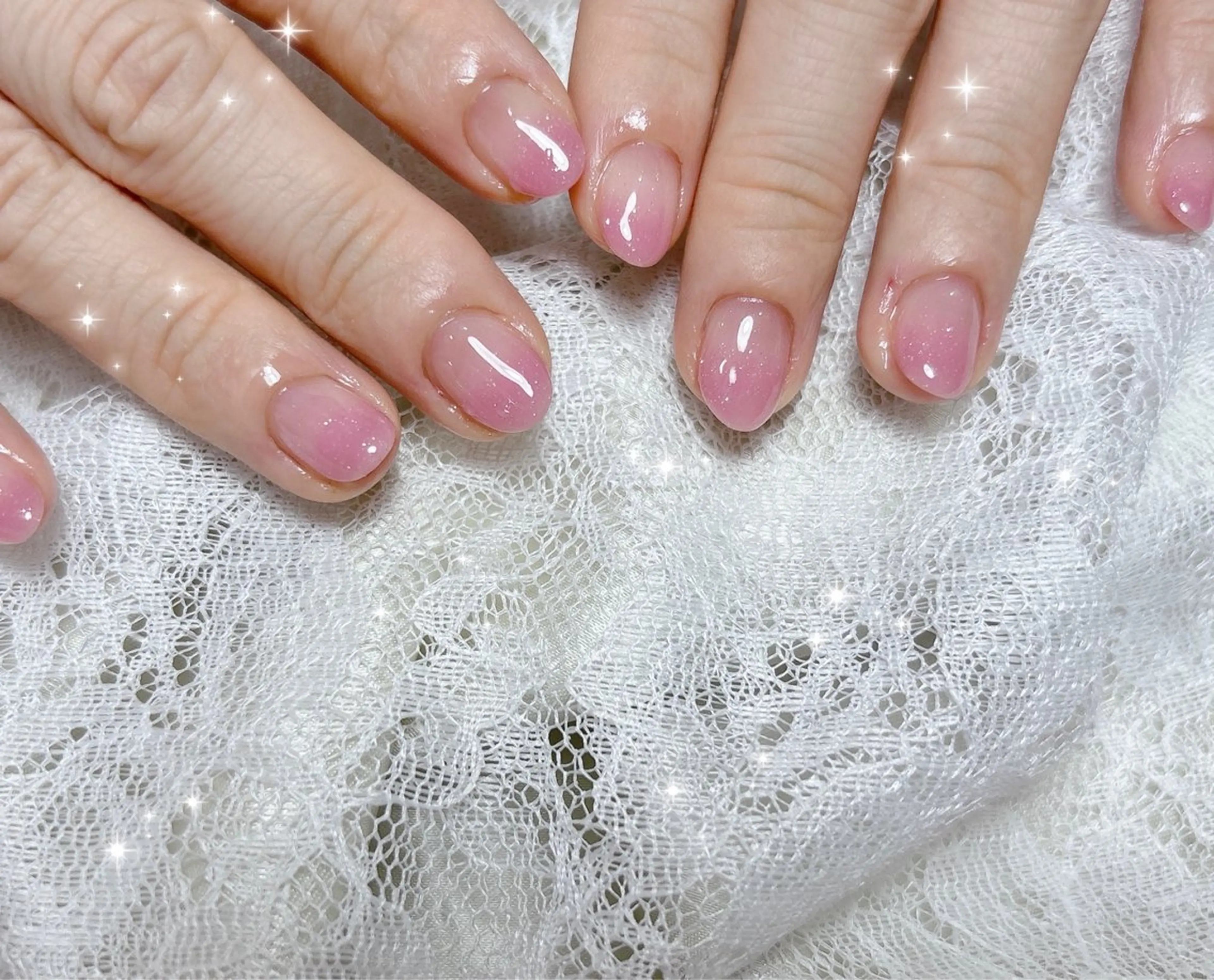 ネイル グラデーション ハンドネイル FLARE NAIL フレアネイルのネイルデザイン