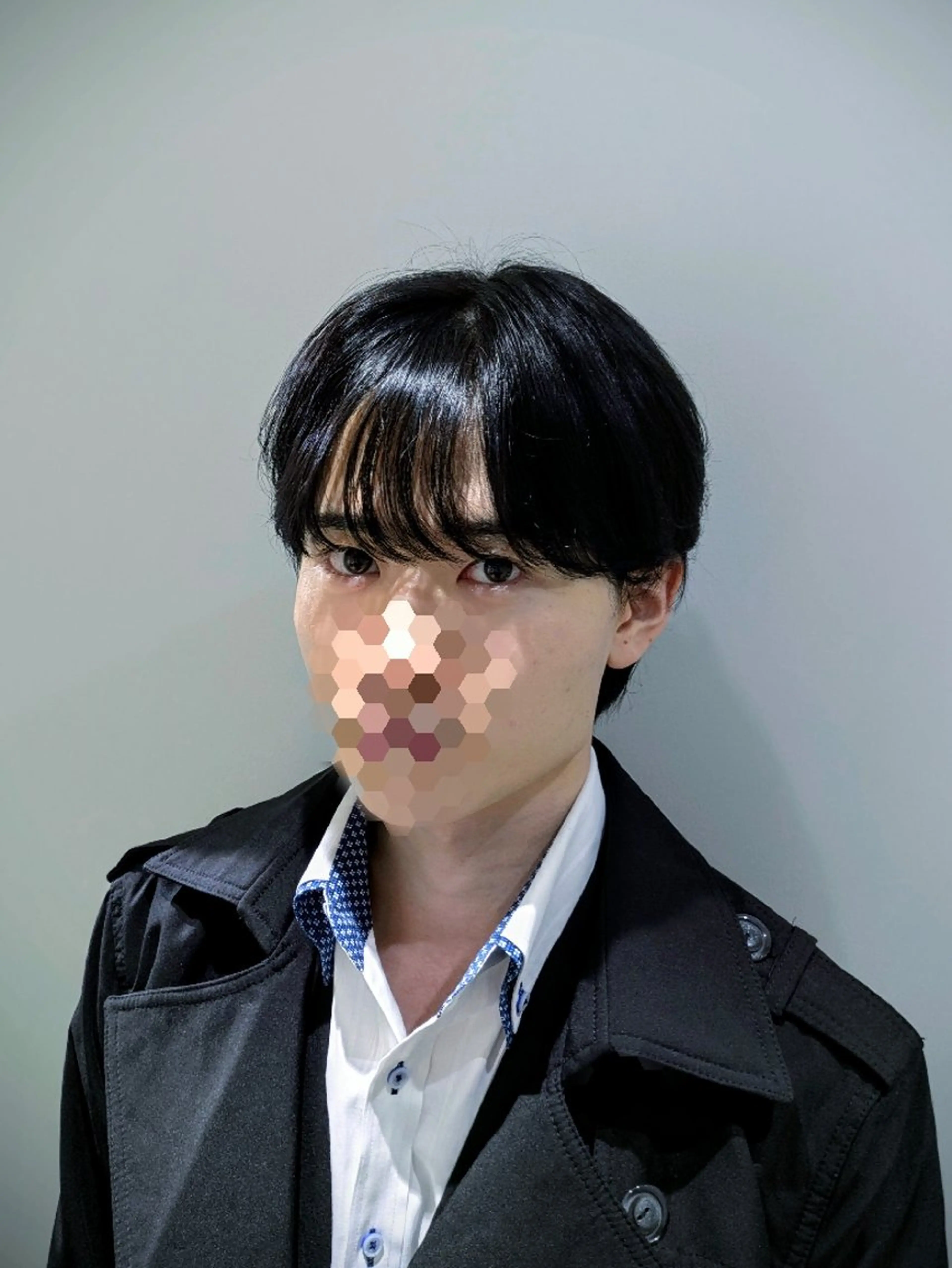 ミディアム メンズ ミディアムパーマ メンズ韓国風 マッシュ メンズパーマ シースルーマッシュ カット トリートメント ヘッドスパ 韓国メンズ特化/毛流 れパーマ🇰🇷艶髪のヘアスタイル