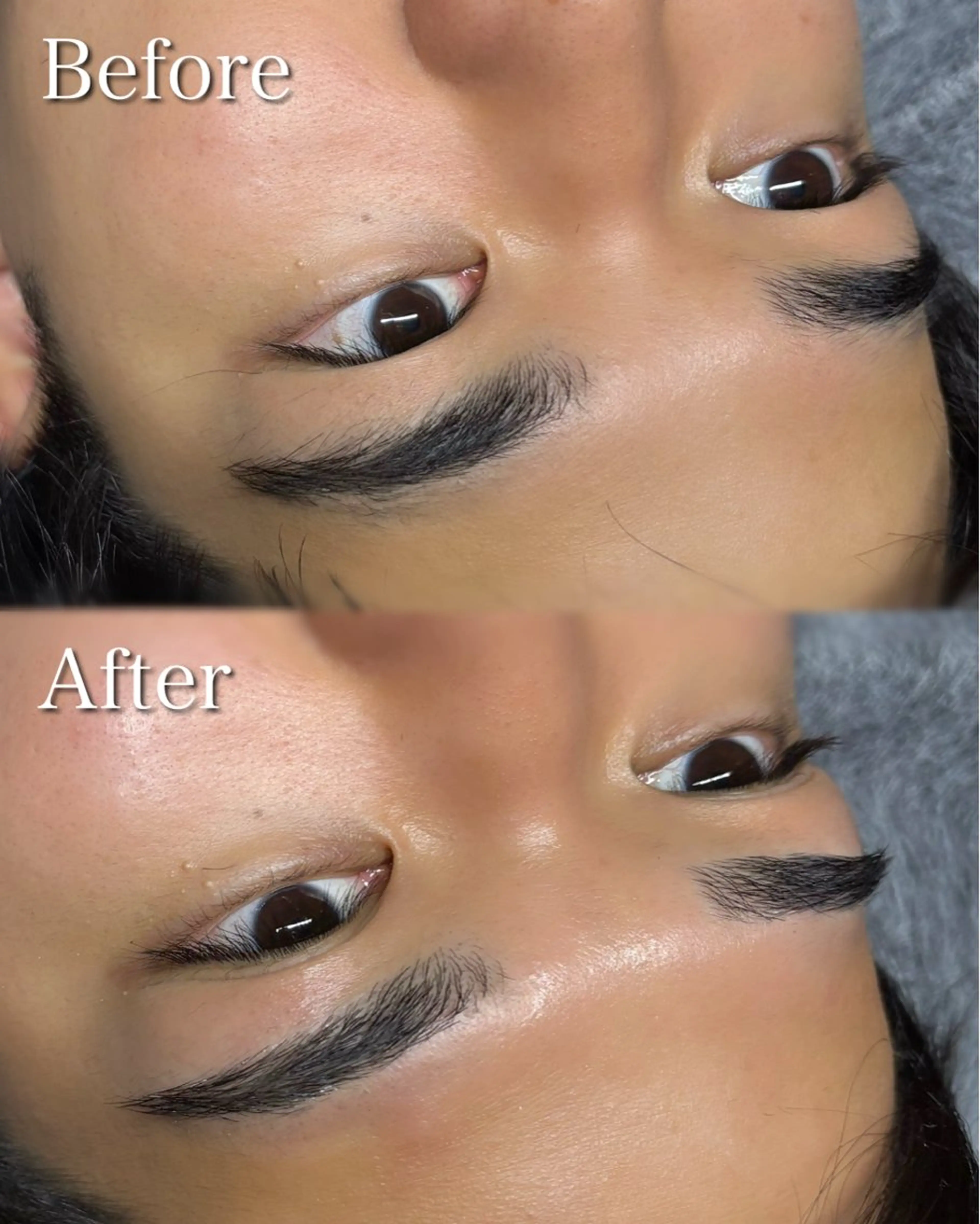 眉毛ワックス脱毛+間引き【美眉毛スタイリング+毛量調整】の写真