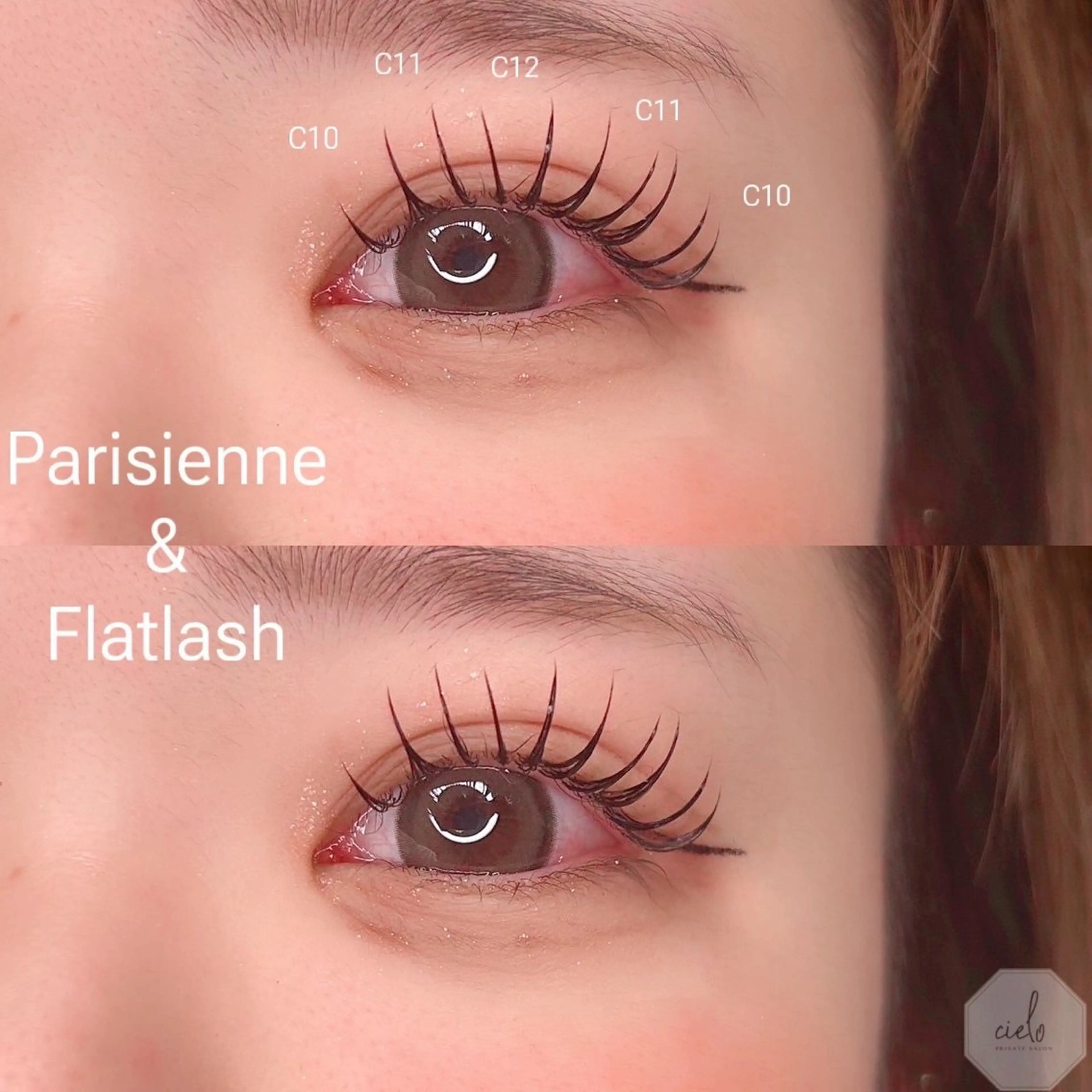 パリエクLED☆ラッシュリフト×エクステの写真