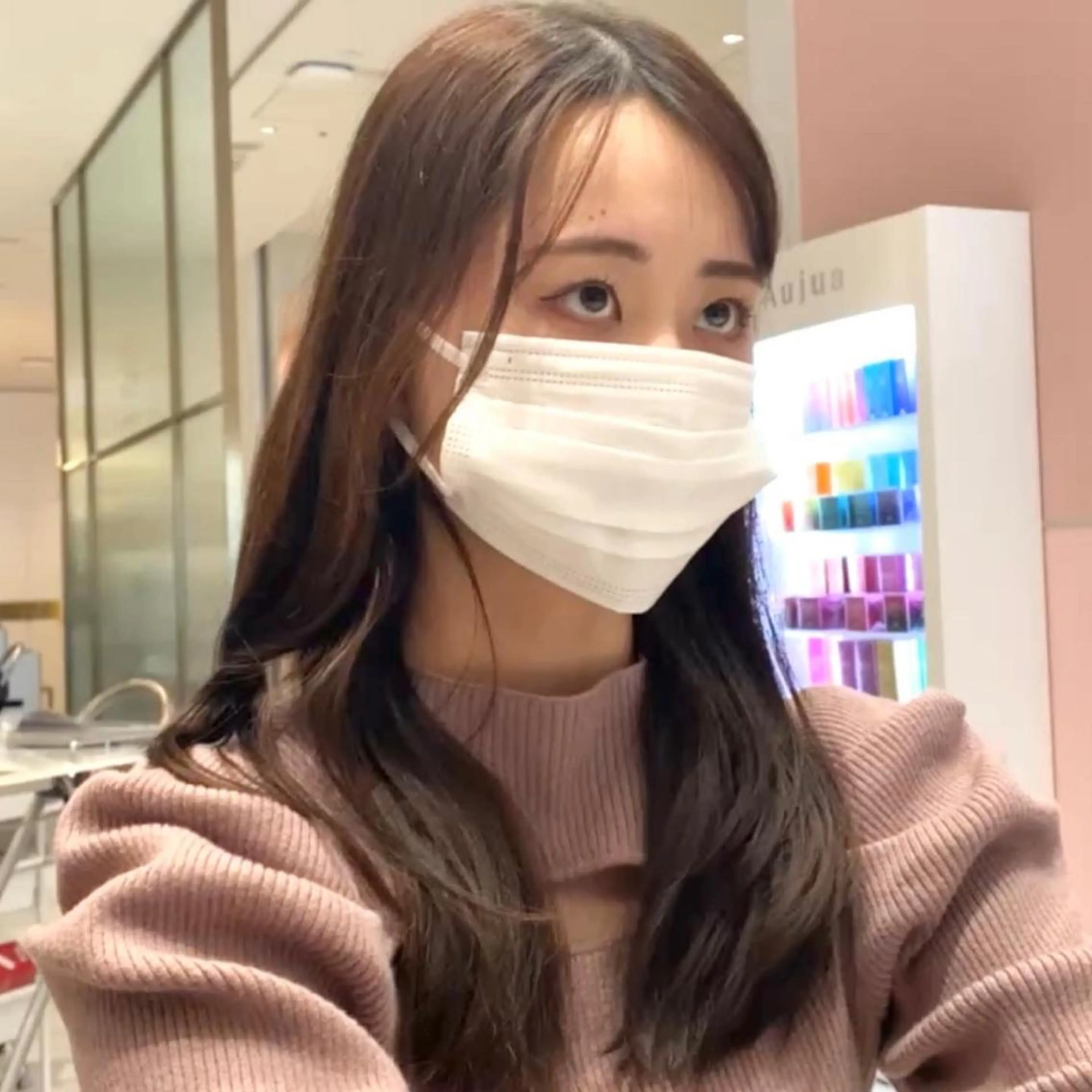 セミロング カット ヘアカラー トリートメント 韓国くびれレイヤー 🇰🇷はづきのヘアスタイル