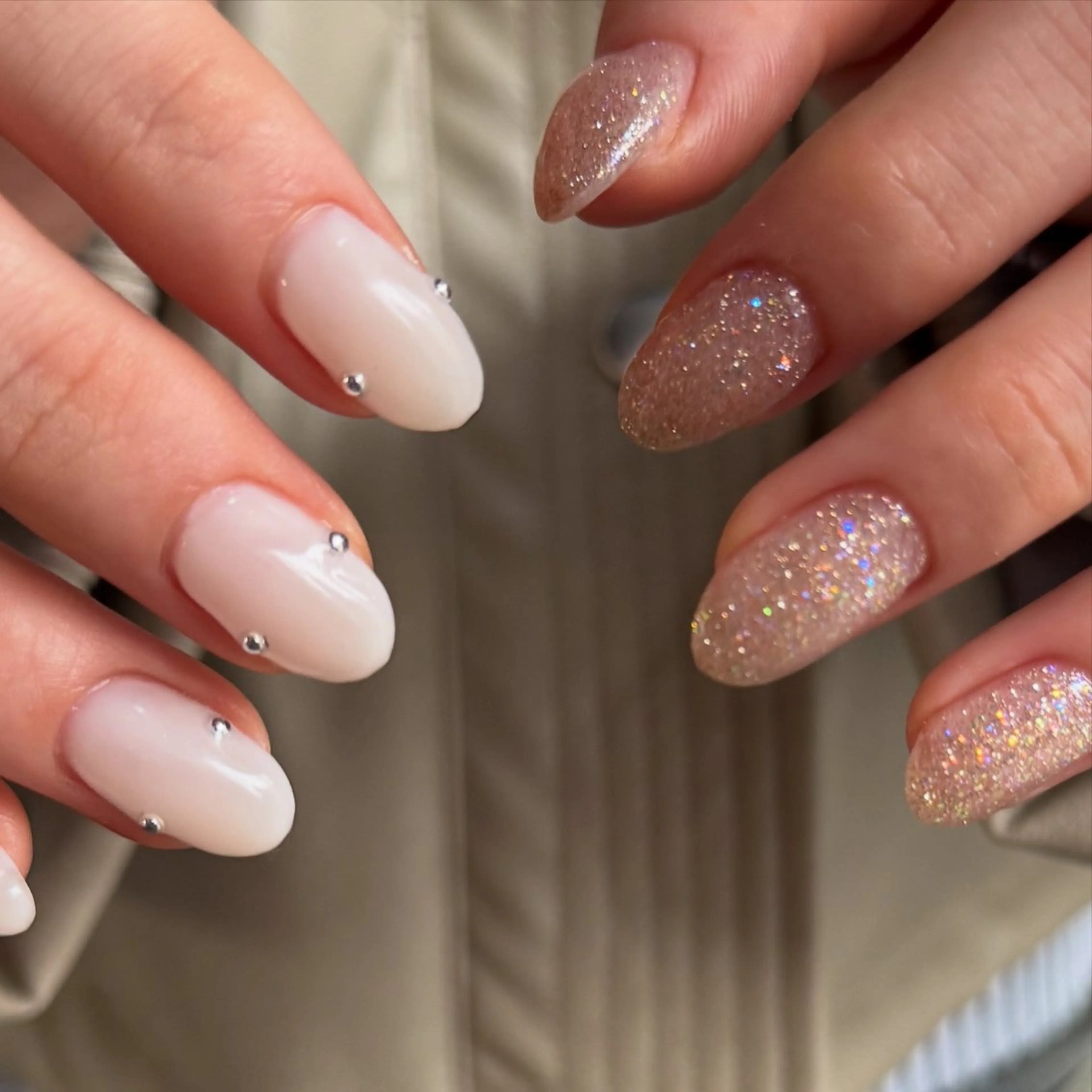 ミディアム 小川 柚香のネイルデザイン