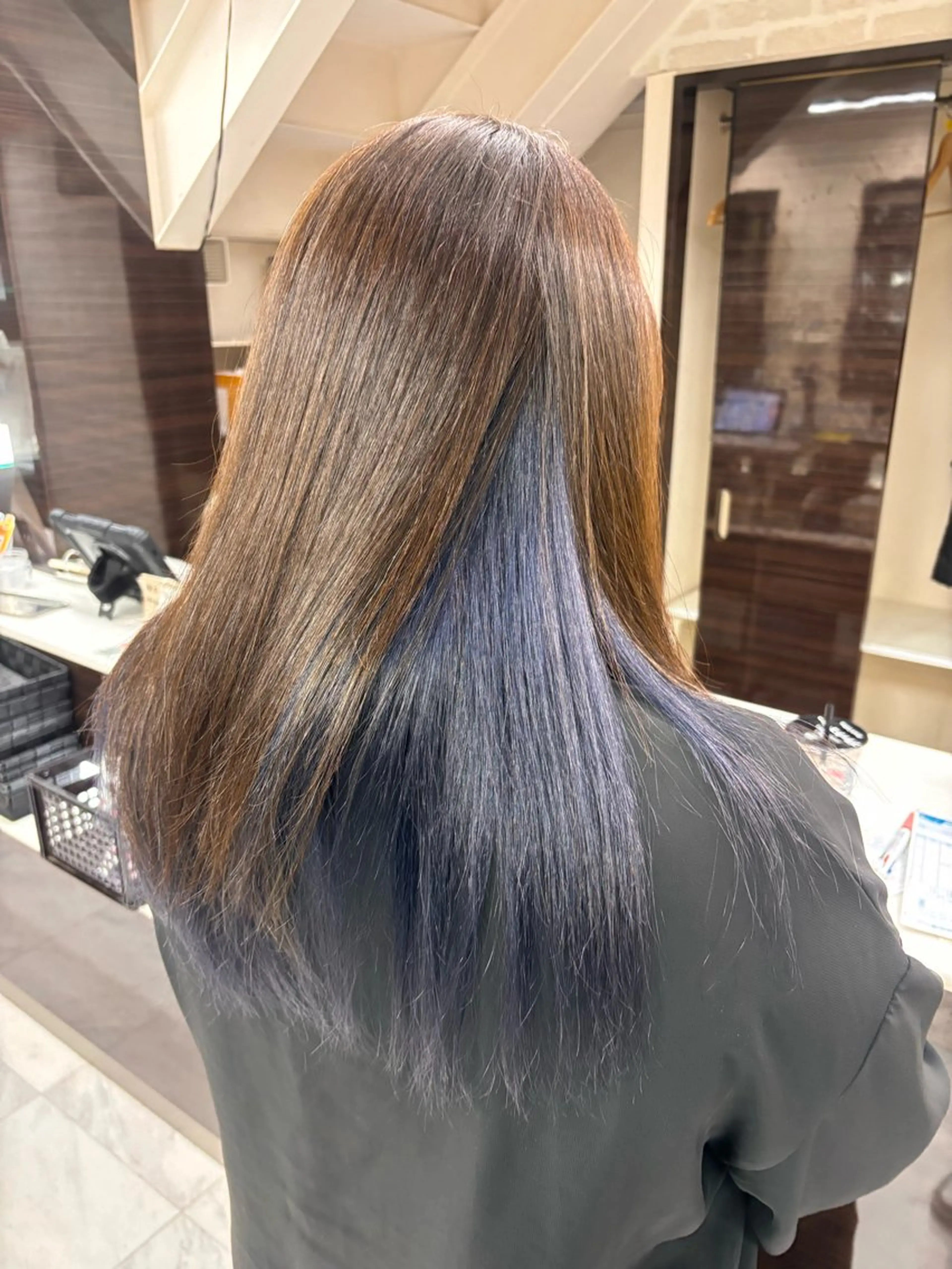 ロング カラー インナーカラー NOAHL所属・‪🔆‬あやか🔆‬ カラーモデル募集中のヘアスタイル