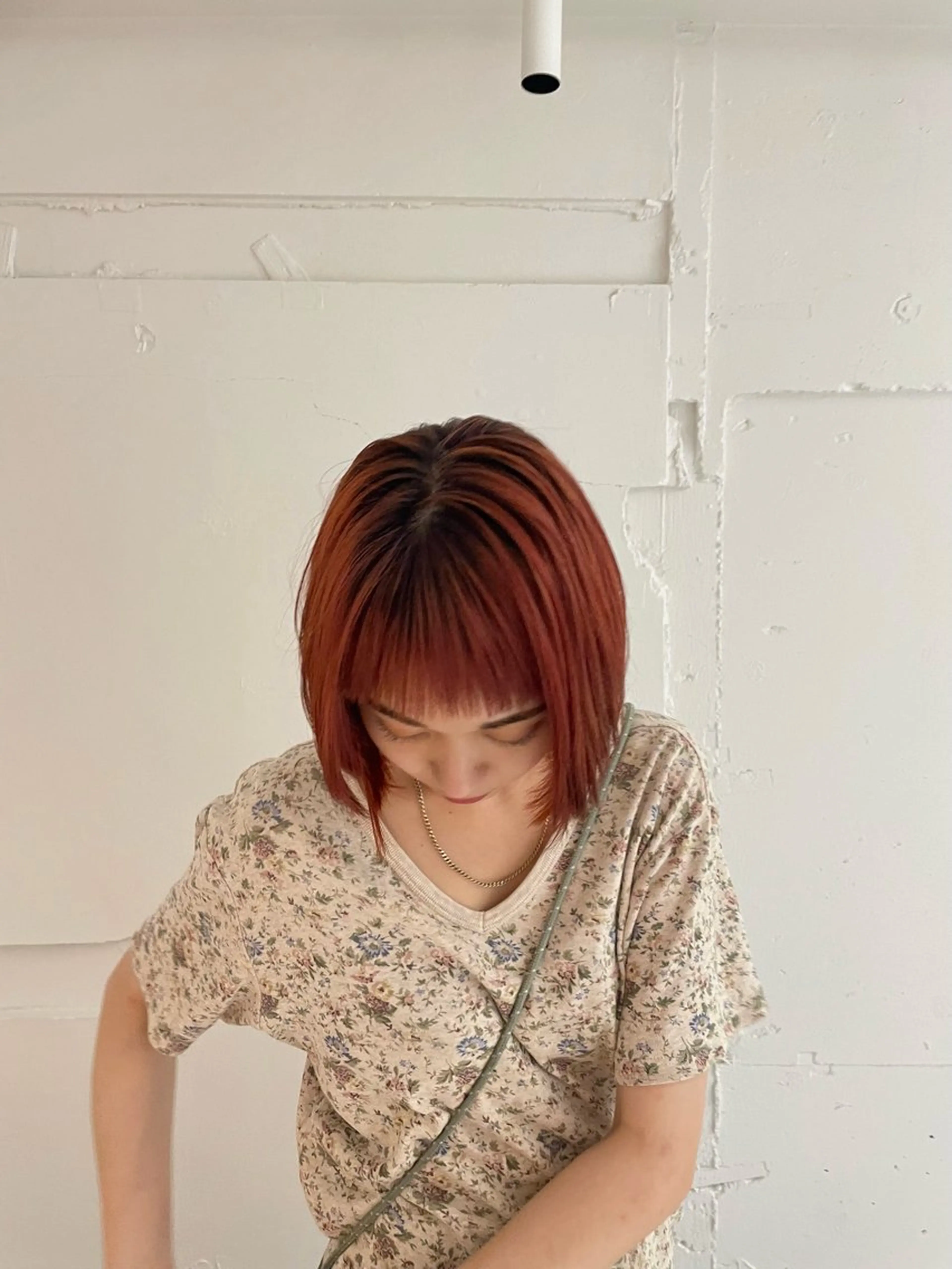 color（bleach無し）+ treatmentの写真