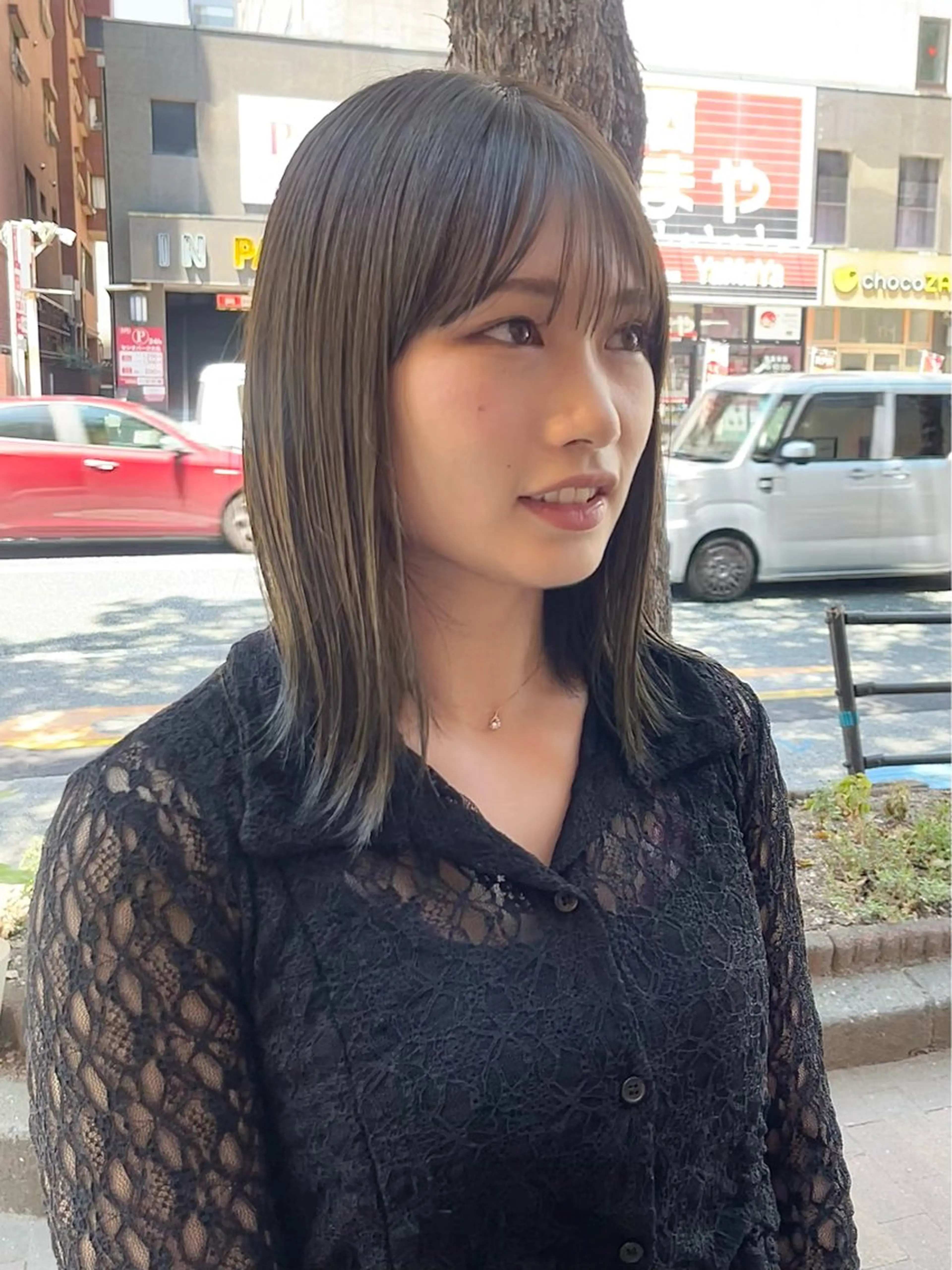 ミディアム ヘアカラー トリートメント 園田 渉 ◤SHIKIO◢のヘアスタイル