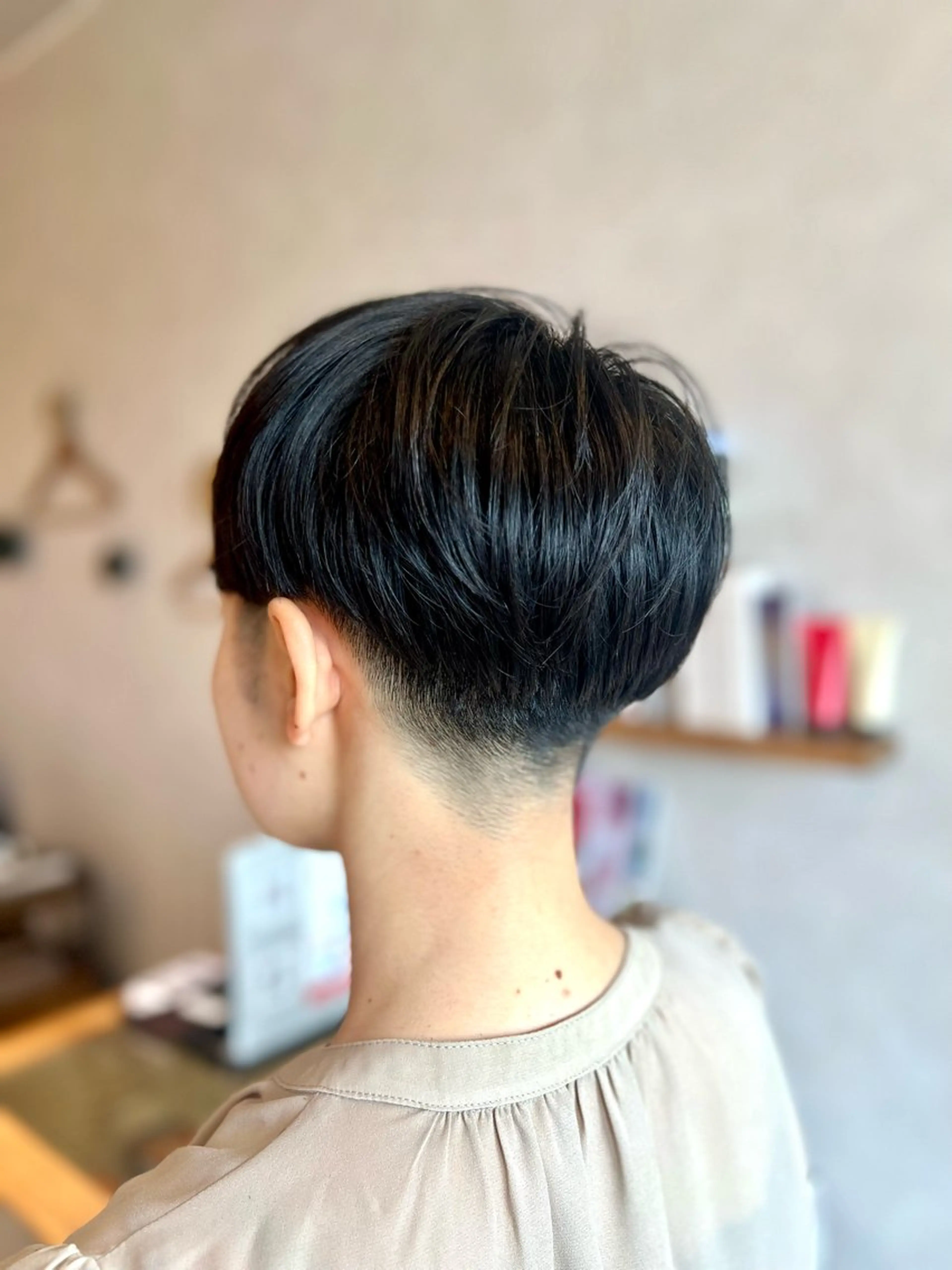 ショート カット nove hair &spaのヘアスタイル