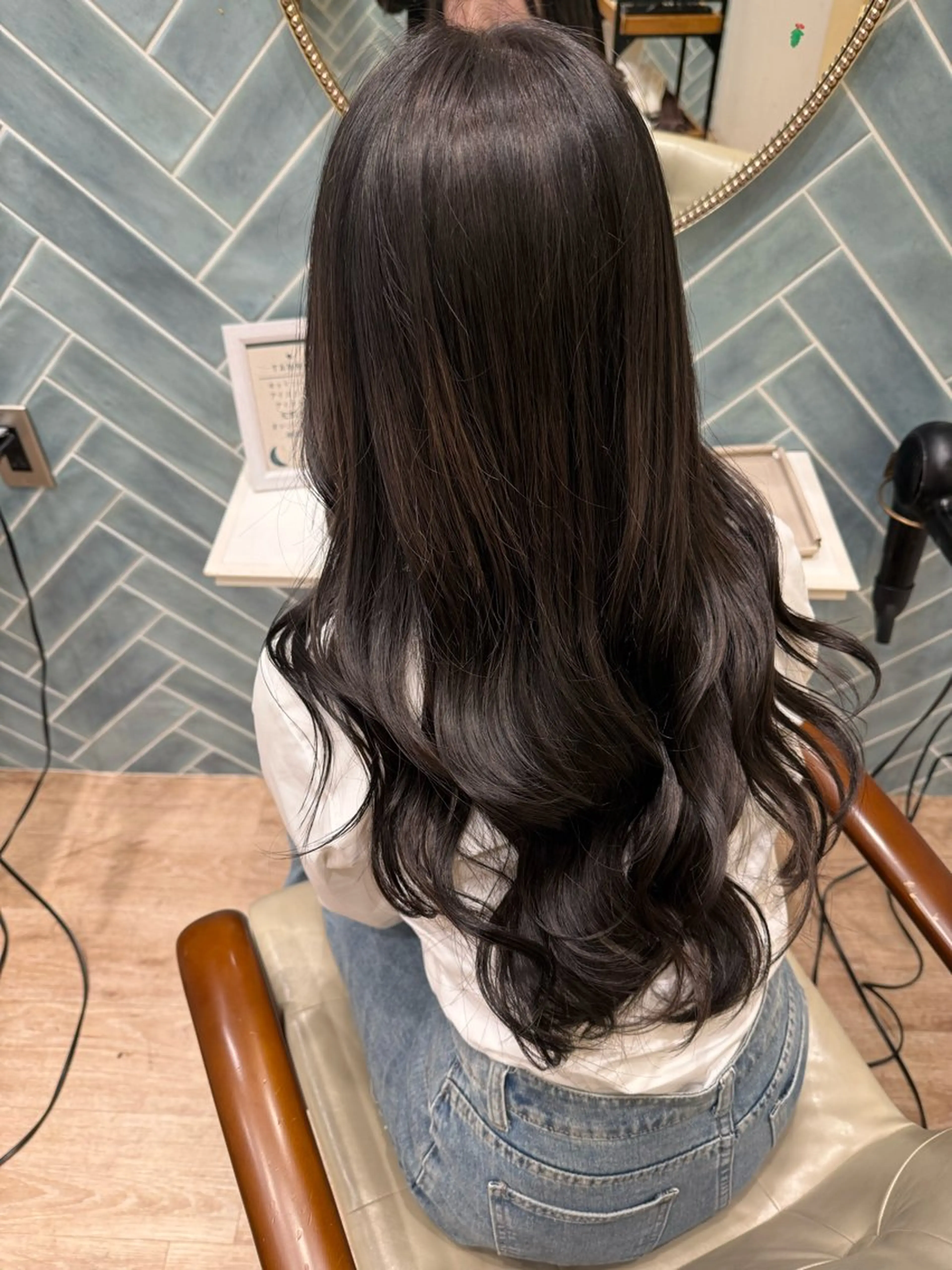 ロング カラー ヘアカラー 石川 夢乃のヘアスタイル