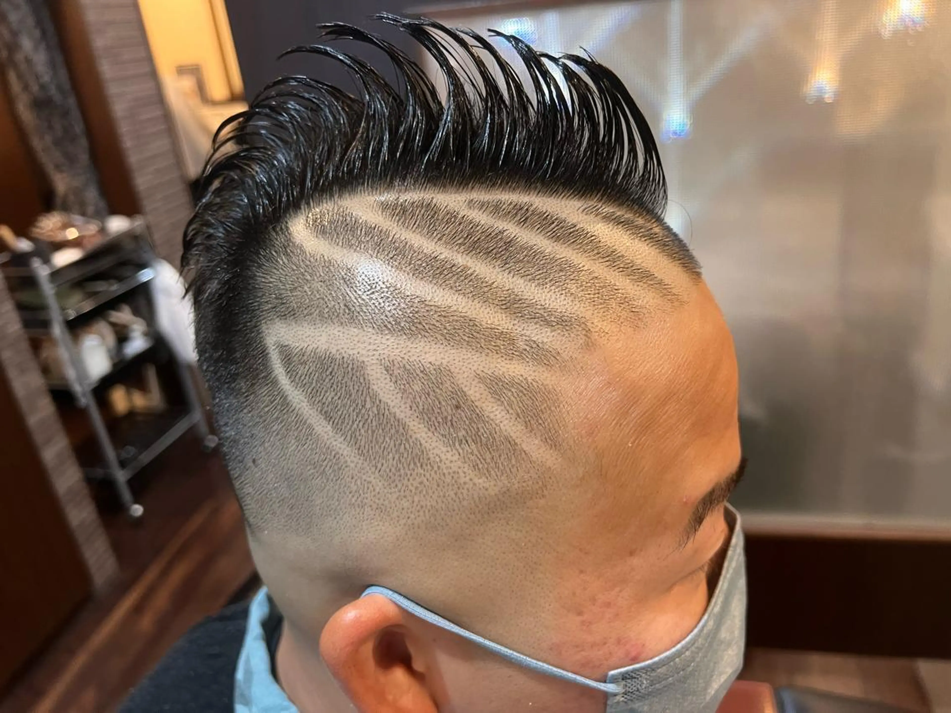 ショート メンズ カット 銀座バルビエグラン 角田雅樹（夜限定）のヘアスタイル