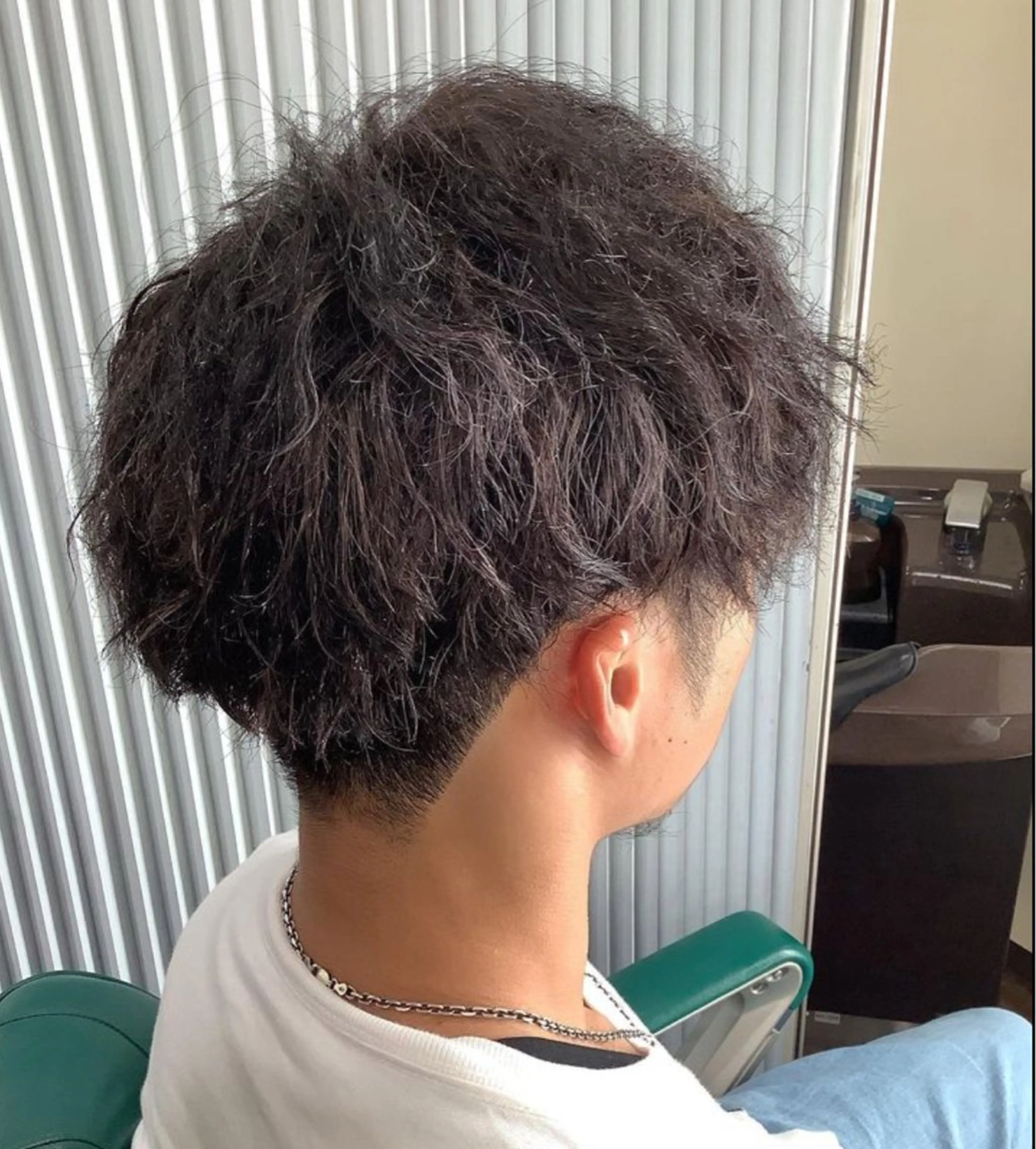 メンズカット+メンズカラーの写真