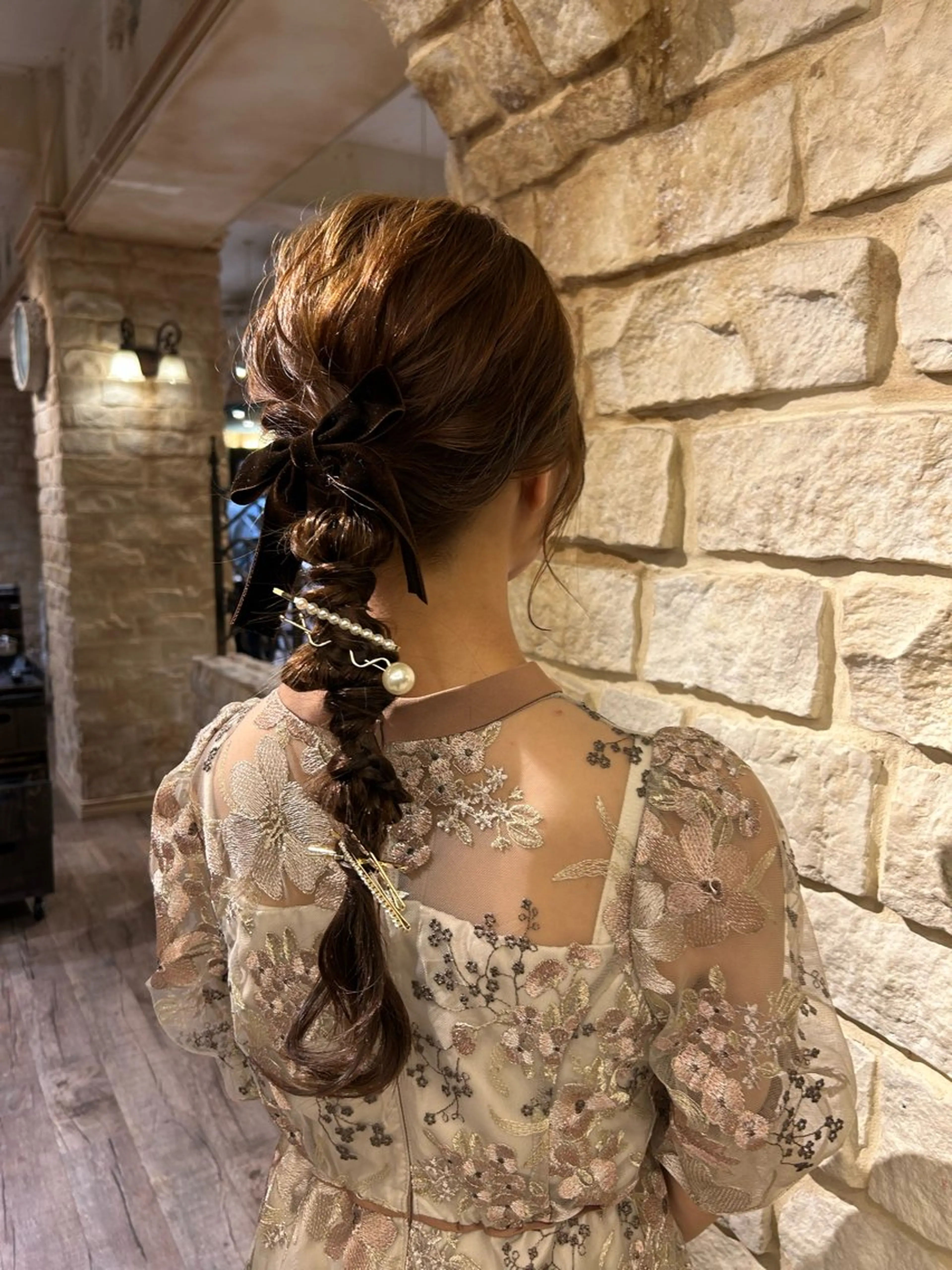 ヘアアレンジ Mei /オリーブ カラー/アレンジのヘアスタイル