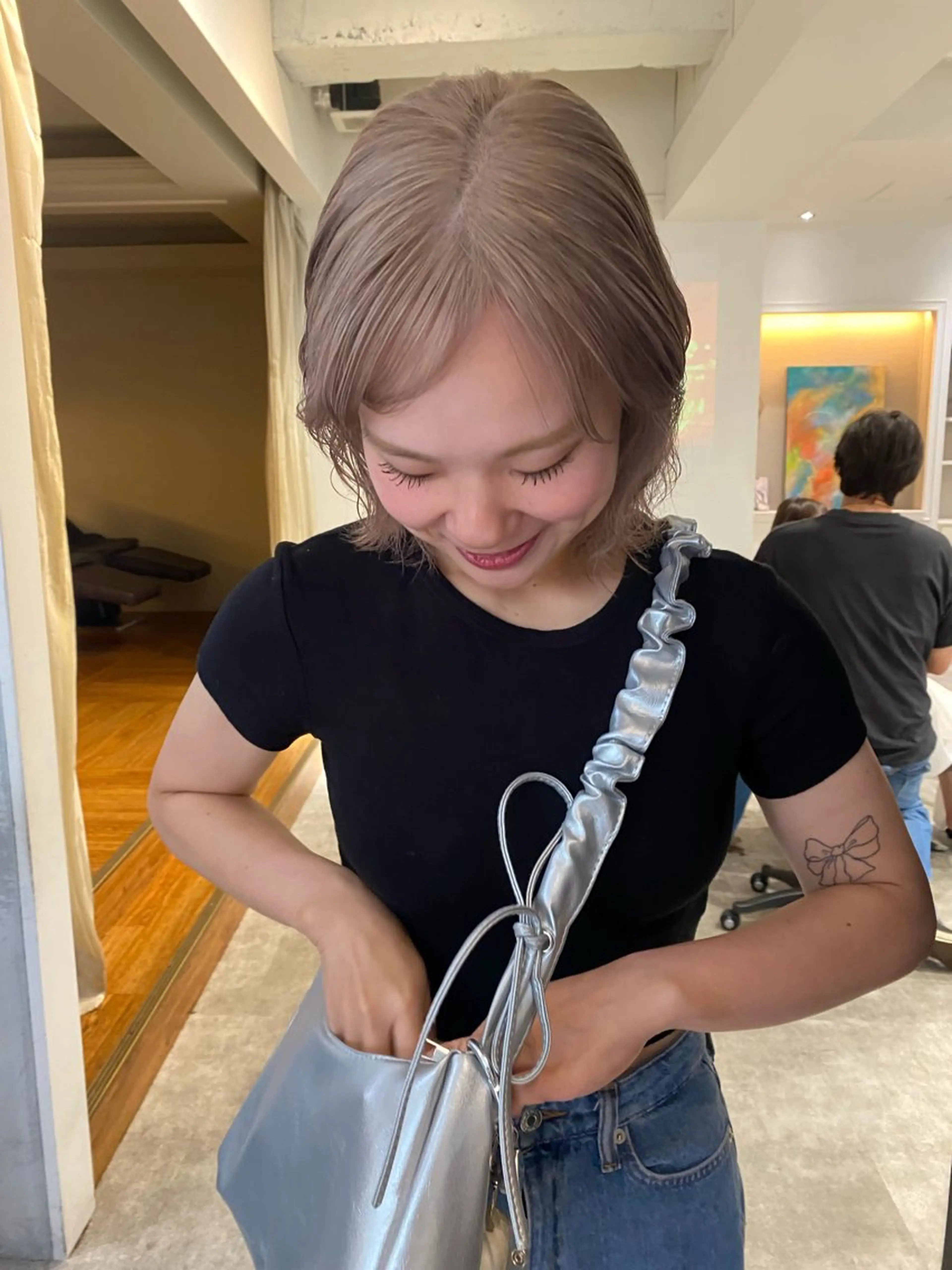 セミロング sliver マツイ　レンのヘアスタイル