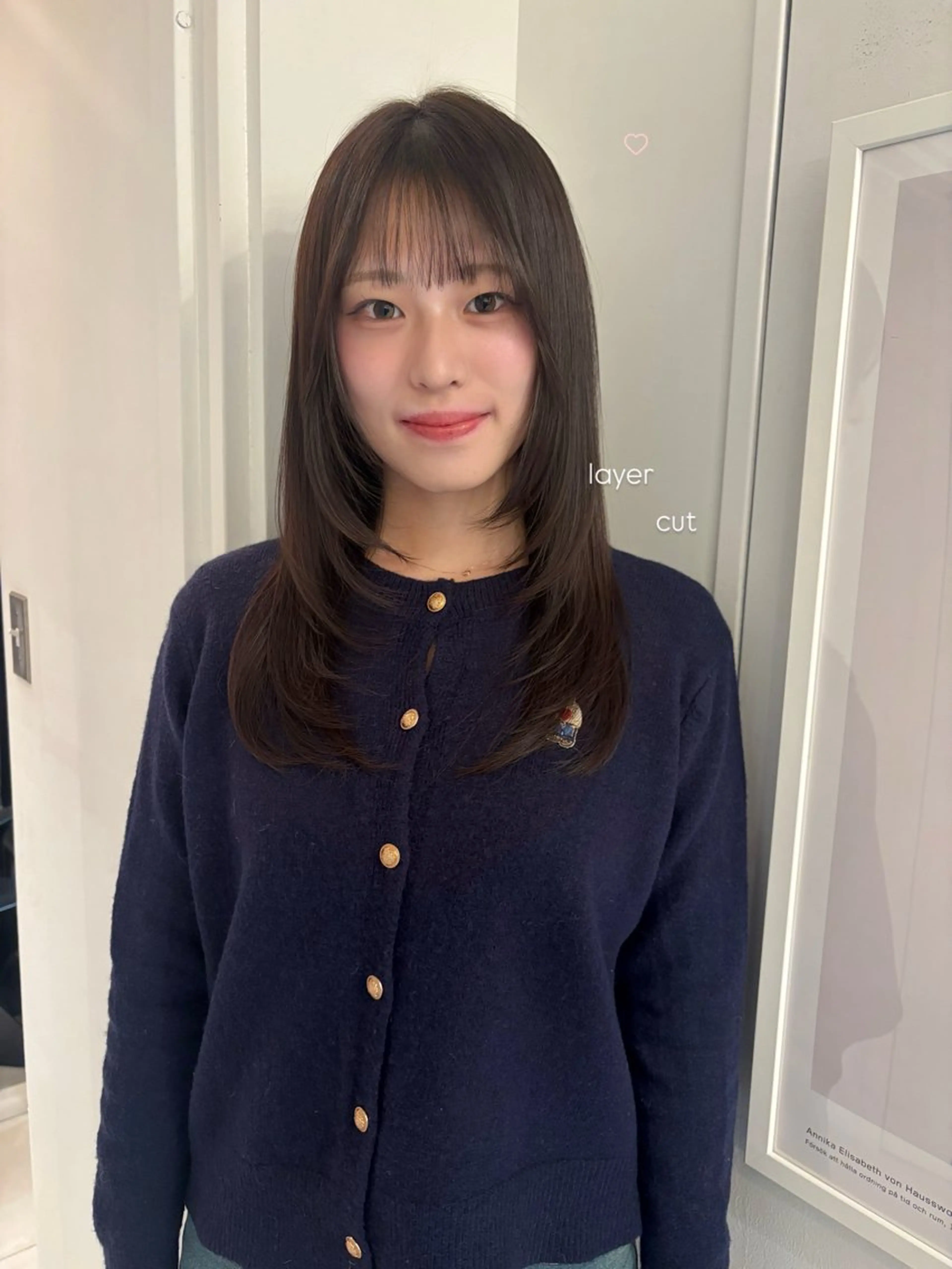 セミロング カラー カット ヘアカラー riria/ボブ /ブラウンカラー🎀のヘアスタイル