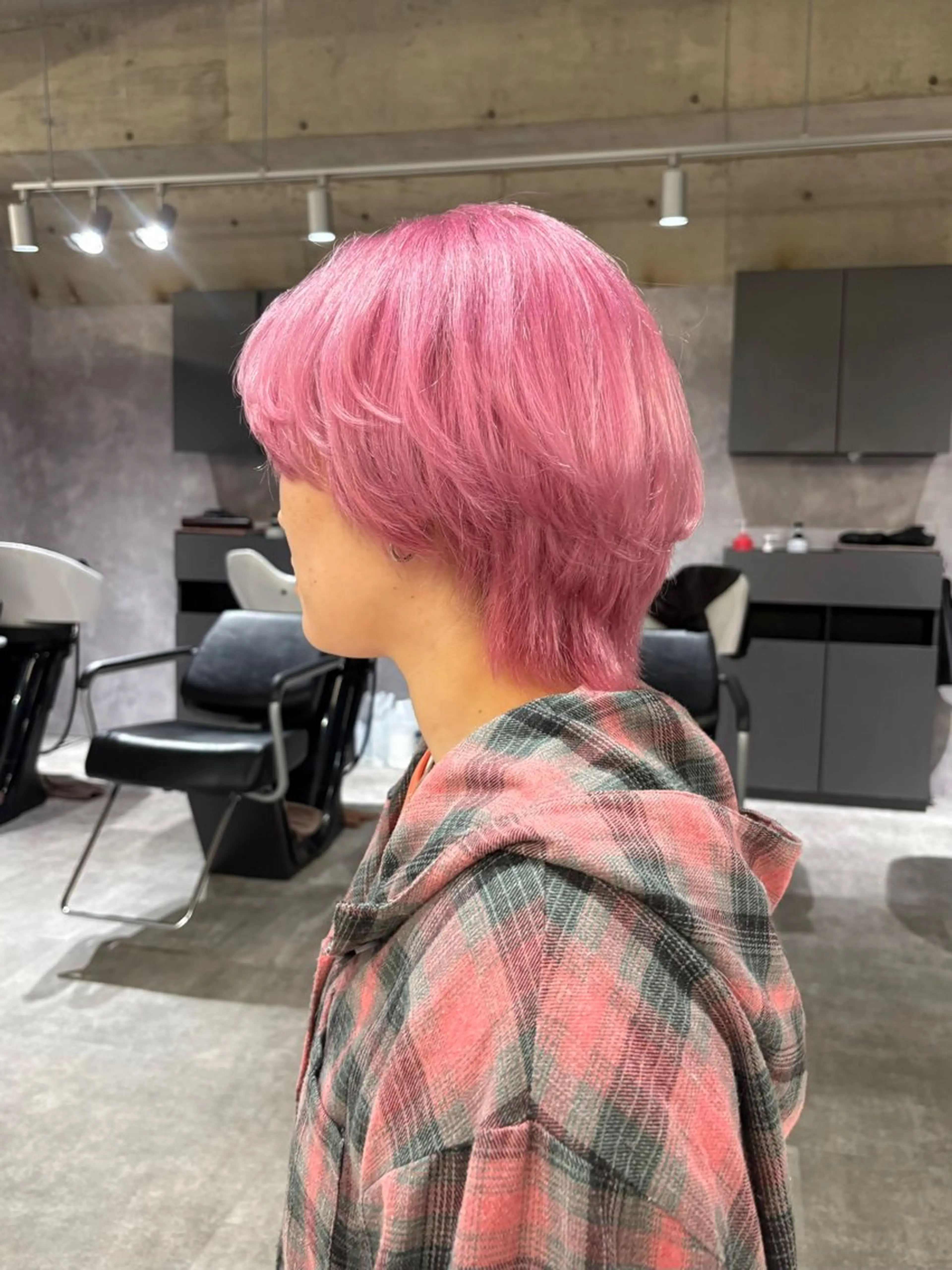 カラー ヘアカラー トリートメント PELE所属・ハイトーン/渋谷/ Kanau🥀のヘアスタイル