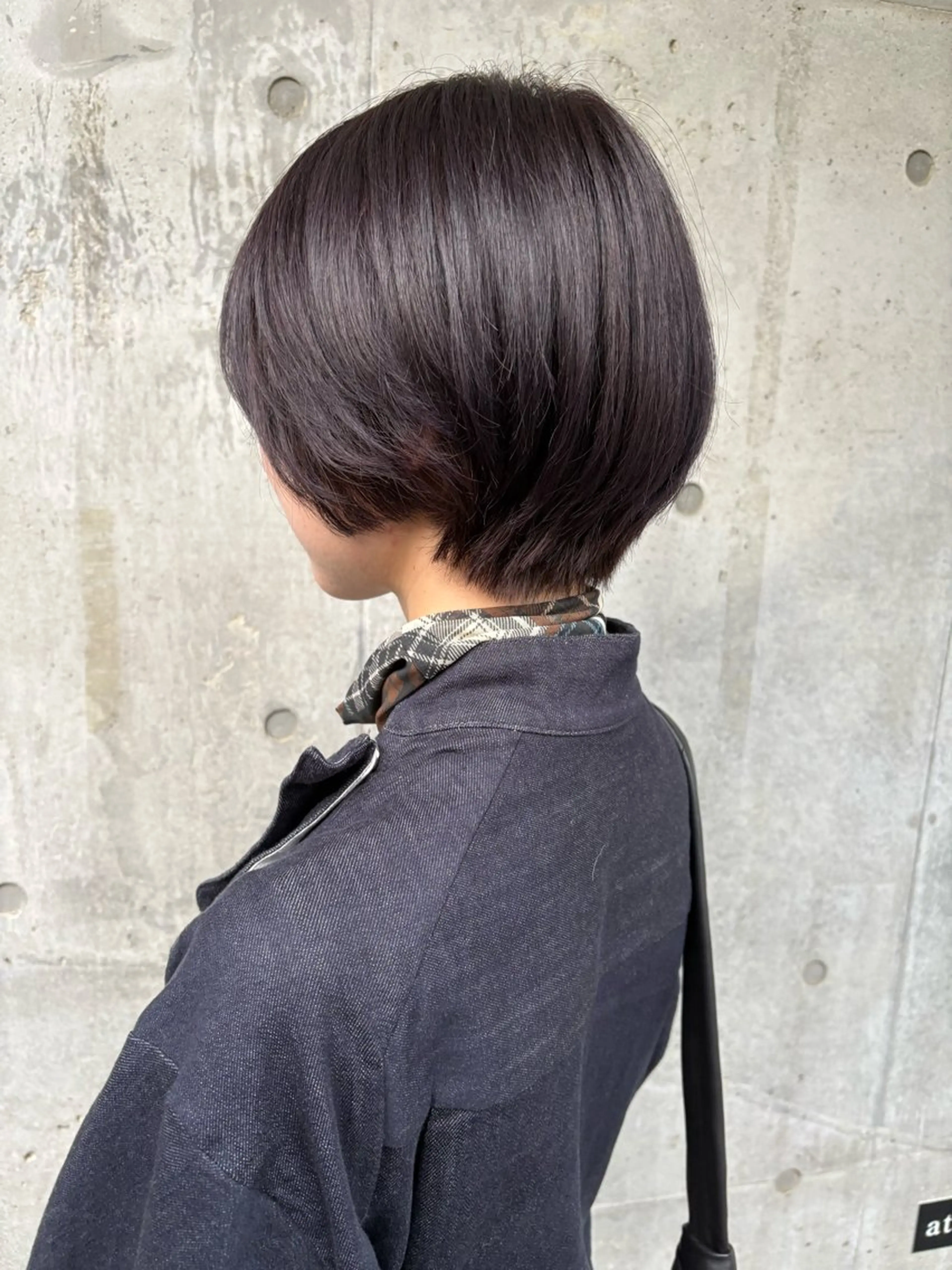 ショート カラー カット les baladins du miroir所属・🍃YURI 🍃のヘアスタイル