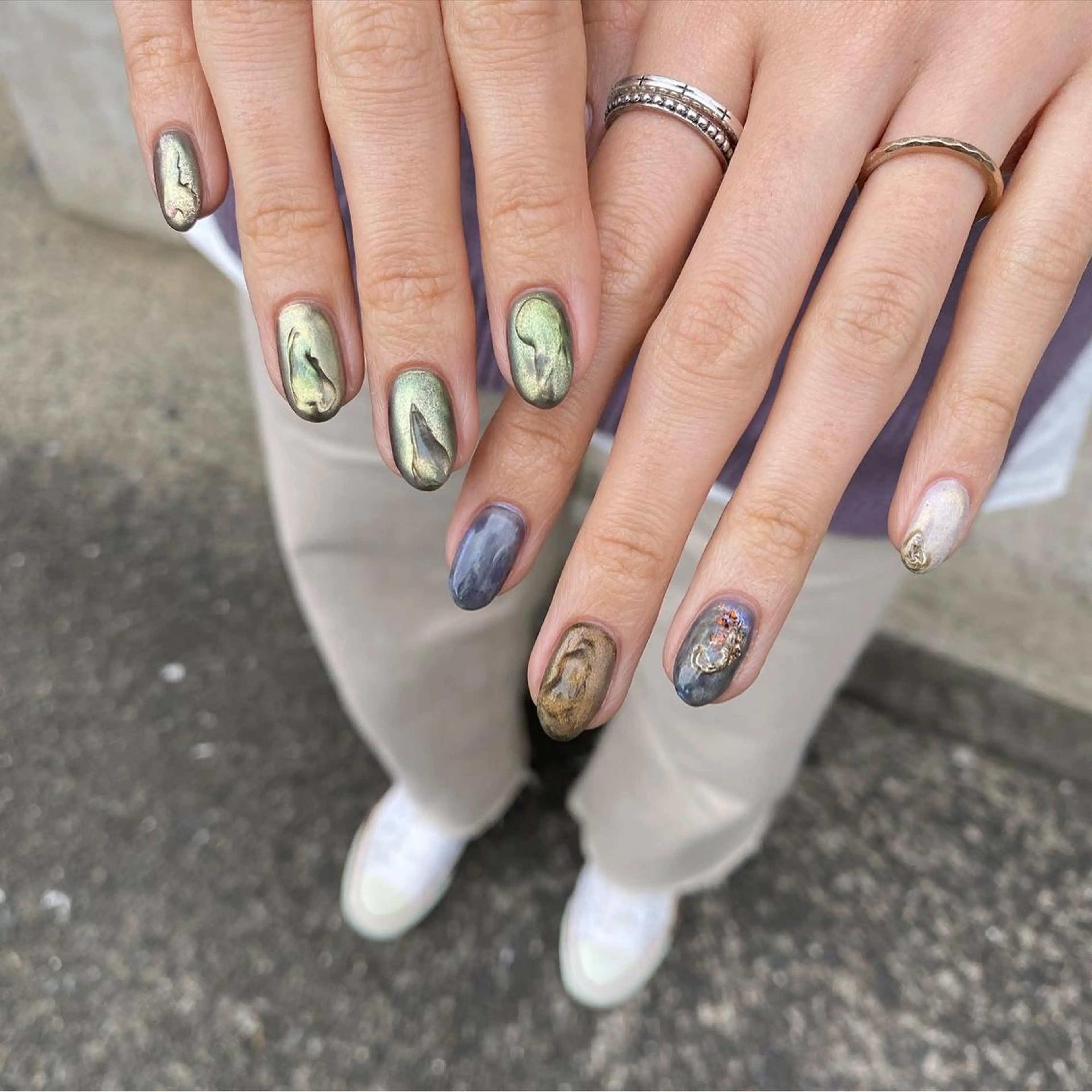 ネイル ハンドネイル nable.所属・栗林 実莉のネイルデザイン