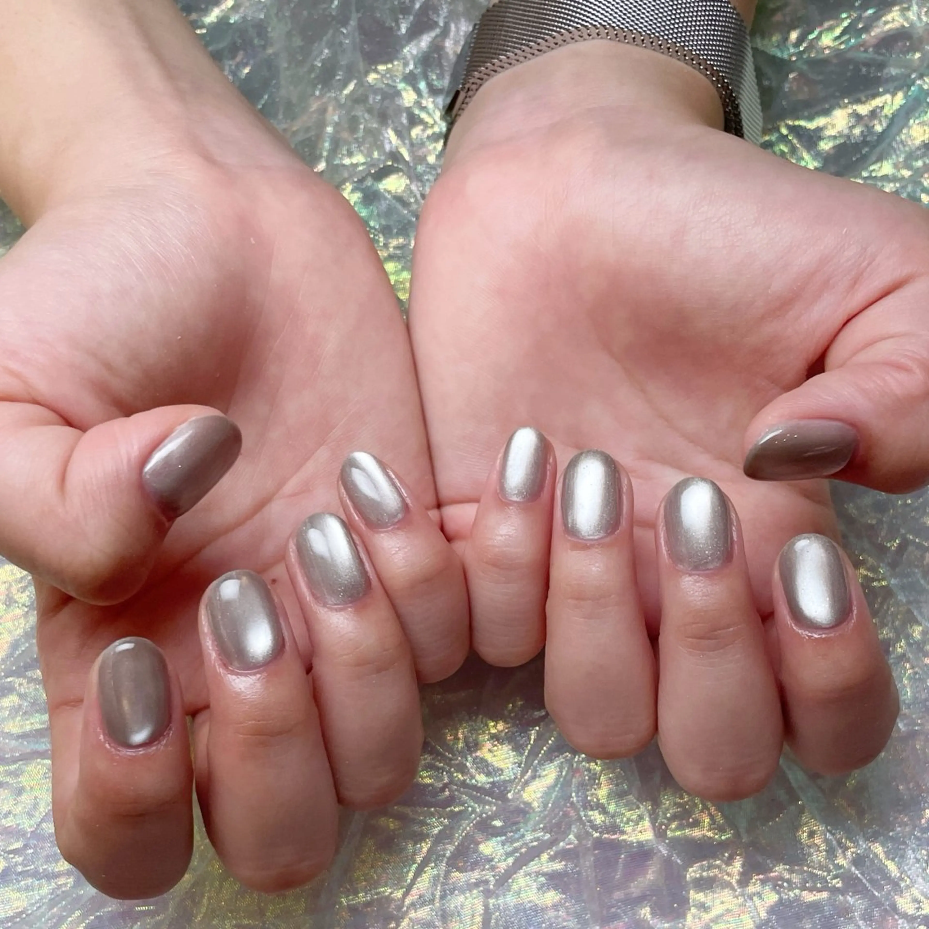 ショート ハンドネイル watanabe miyuuのネイルデザイン