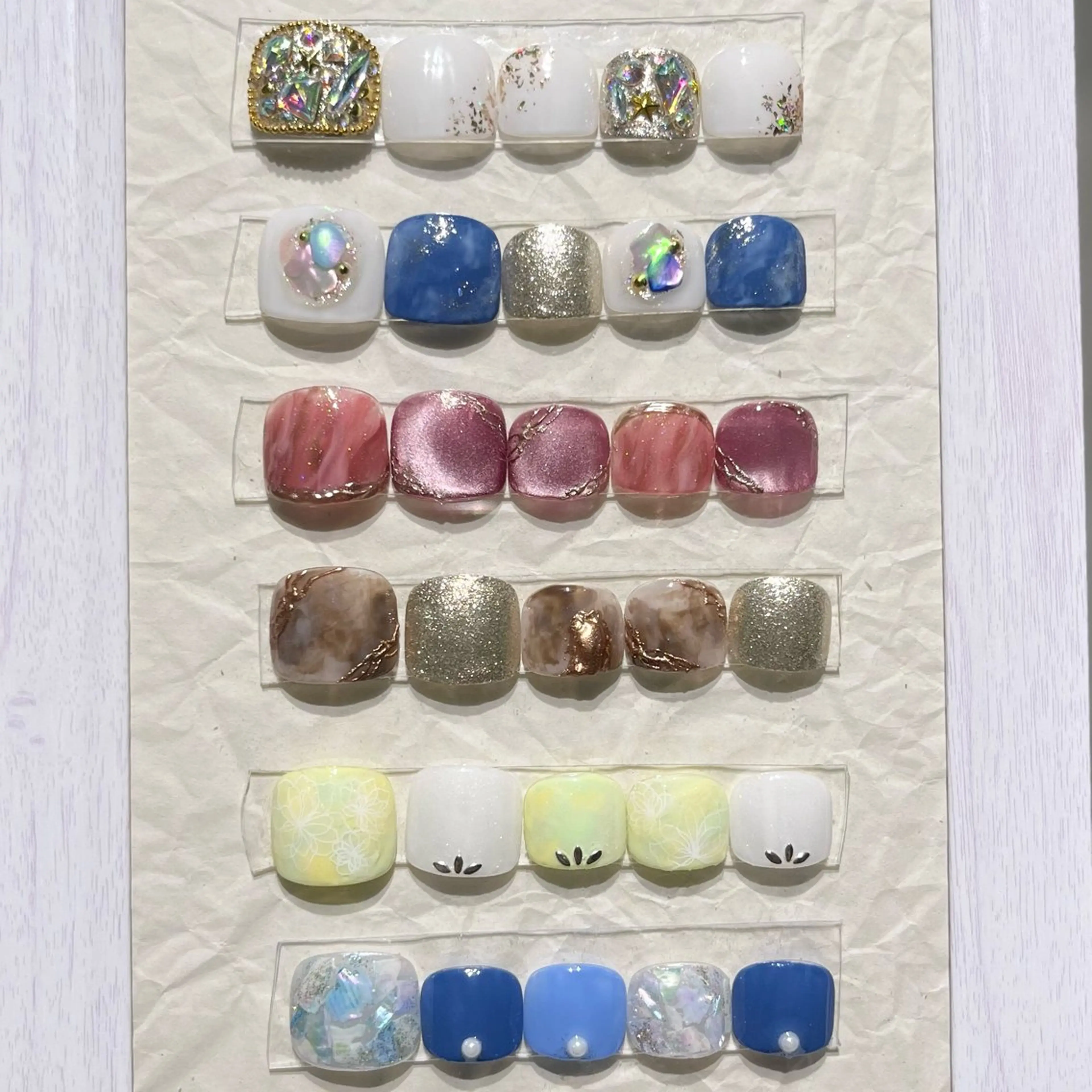 ネイル フットネイル Hair removal & Beauty salon Produce by Lucia所属・nail salon Luciaのネイルデザイン