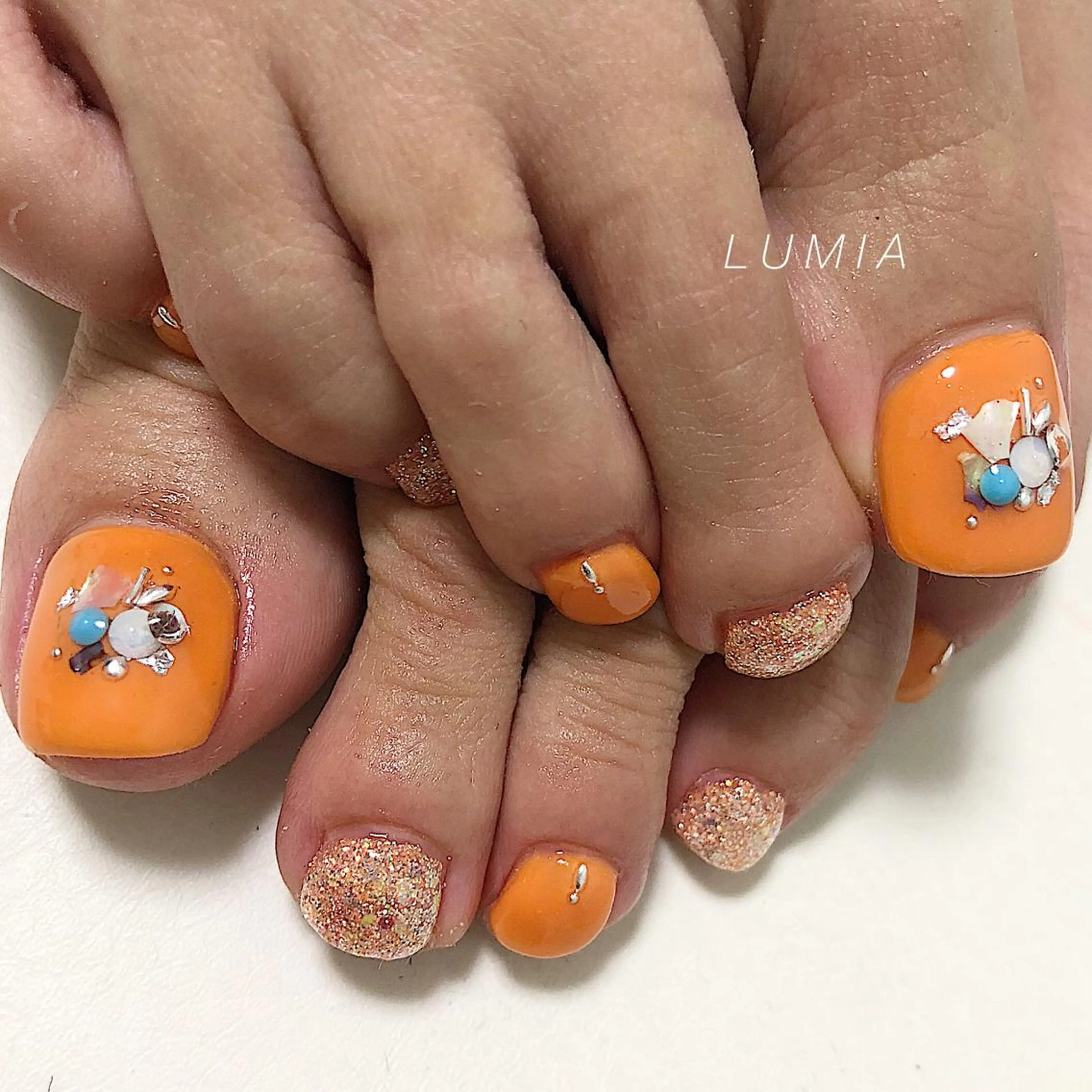 ネイル nail&eyelash Rine所属・Rine 放出 (リネ)のネイルデザイン