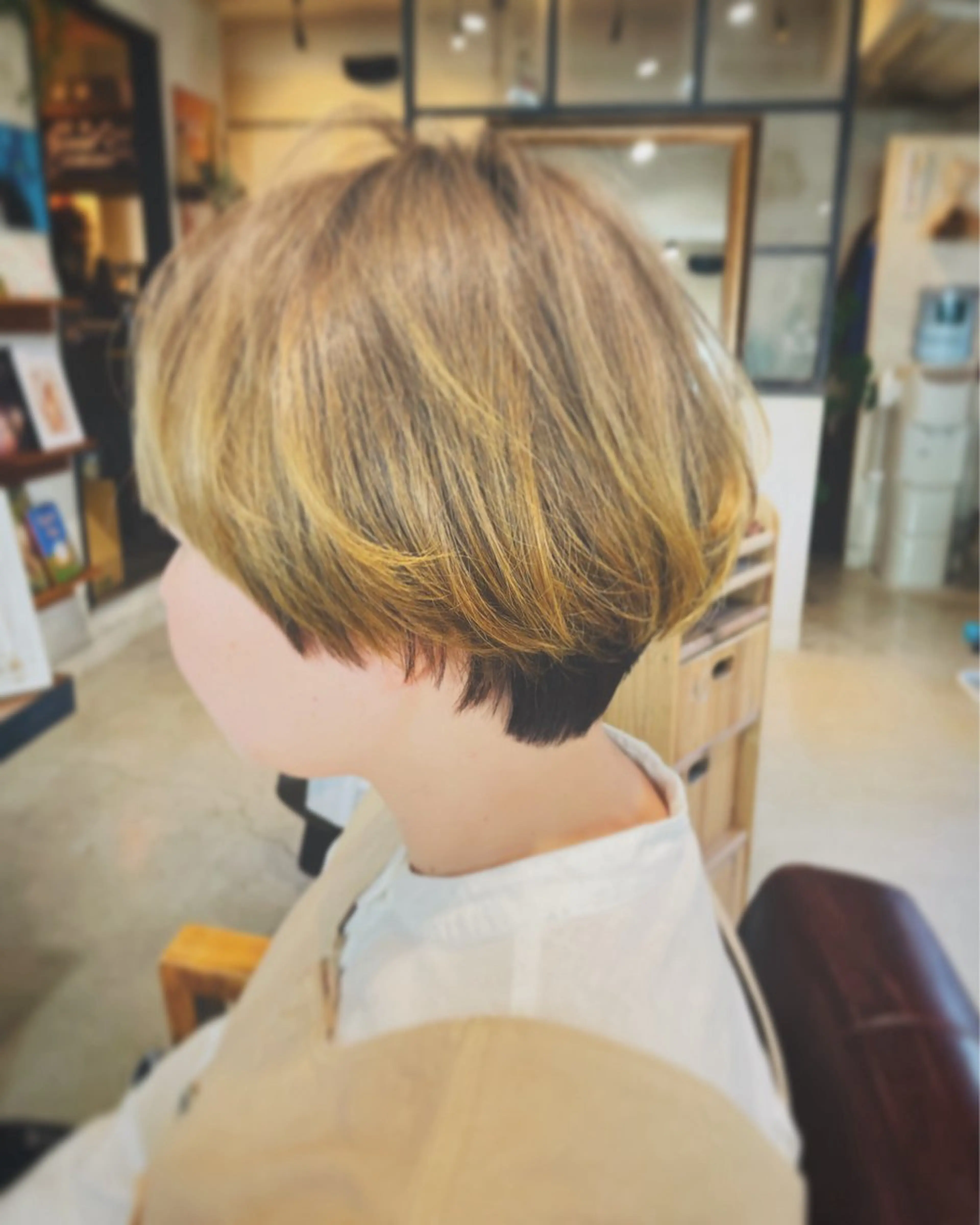 ショート カラー メンズ Calenda/ パーソナル美髪サロンのヘアスタイル