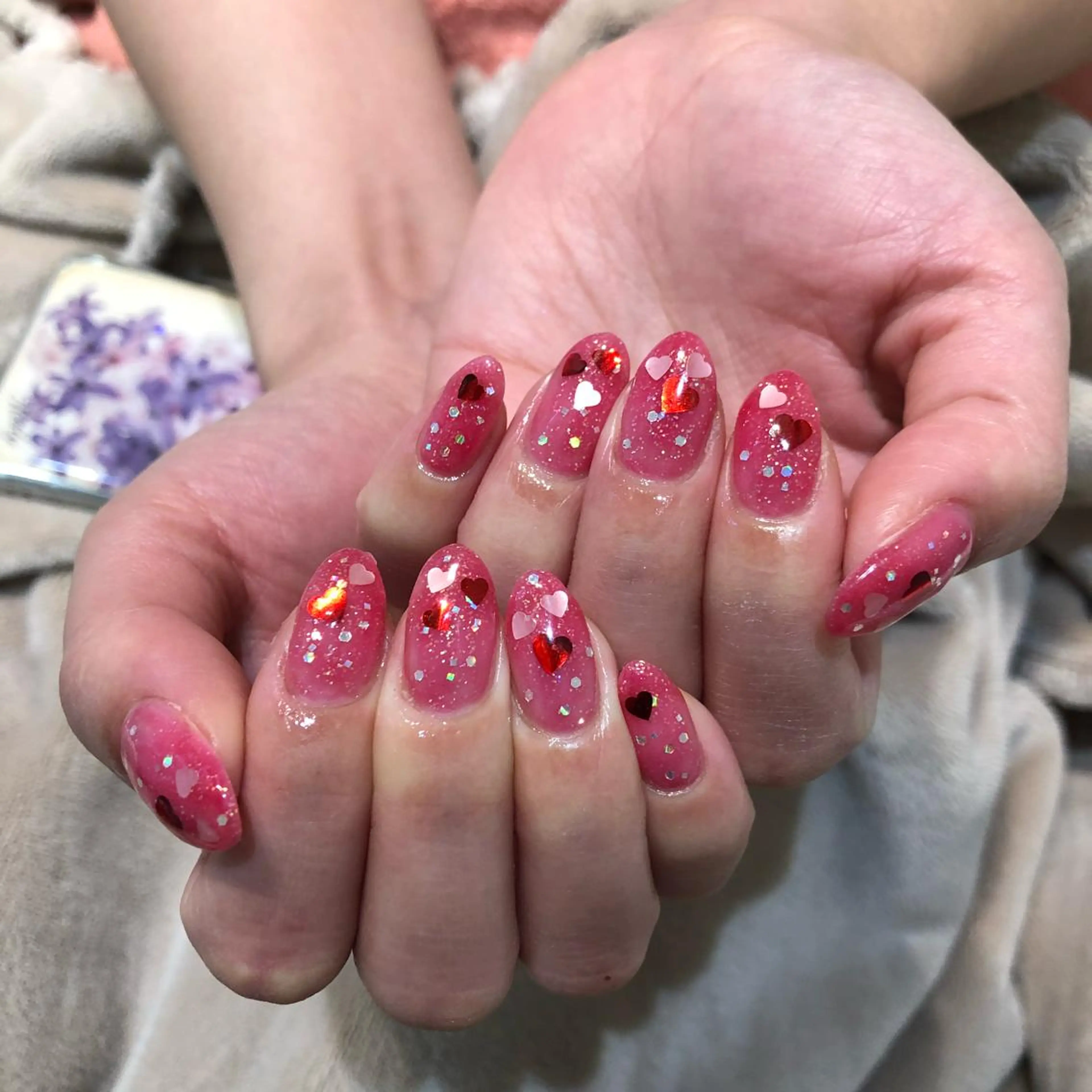 ネイル ハート Ebina Ryoのネイルデザイン