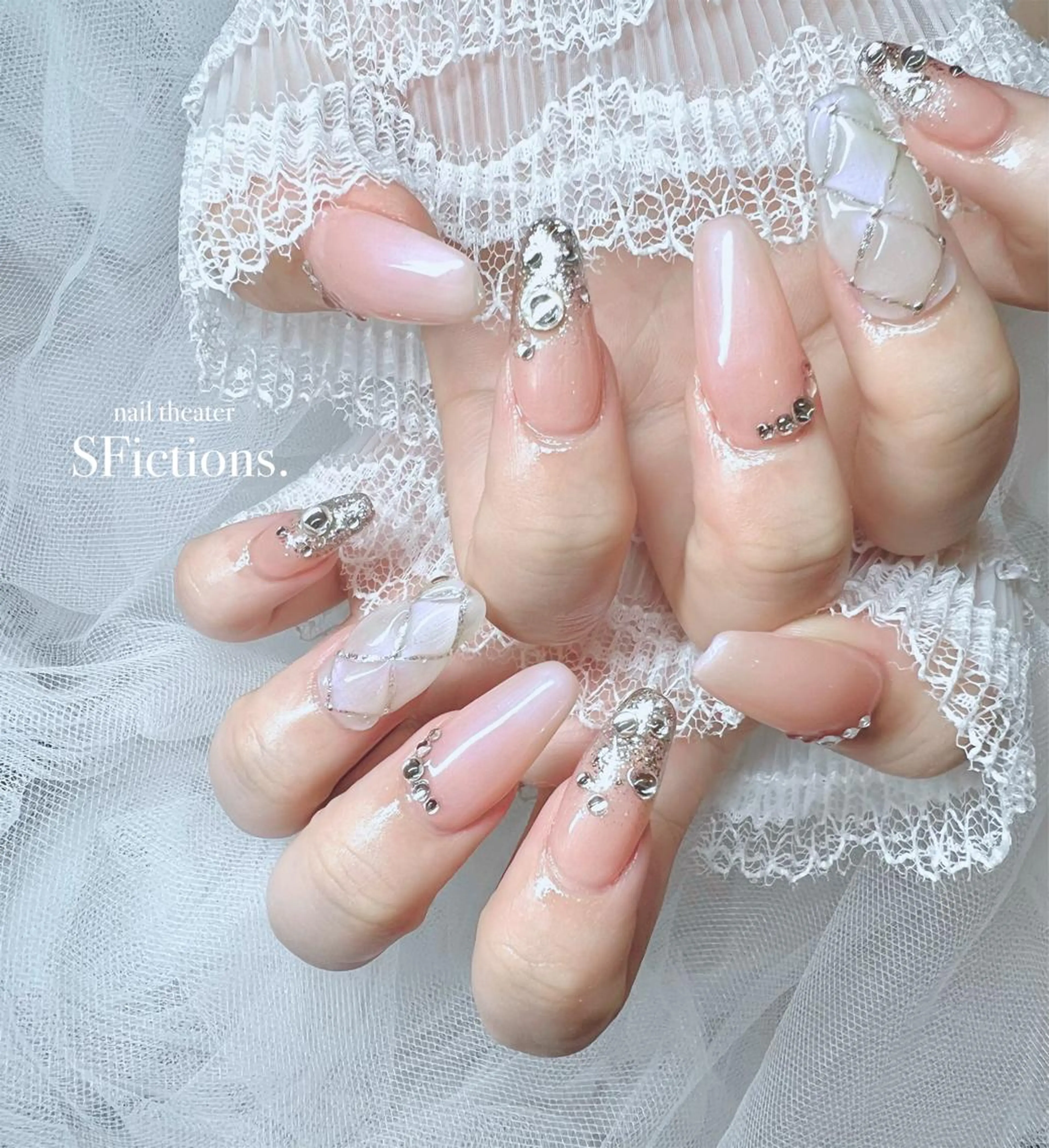 【スカルプ】アート放題の写真