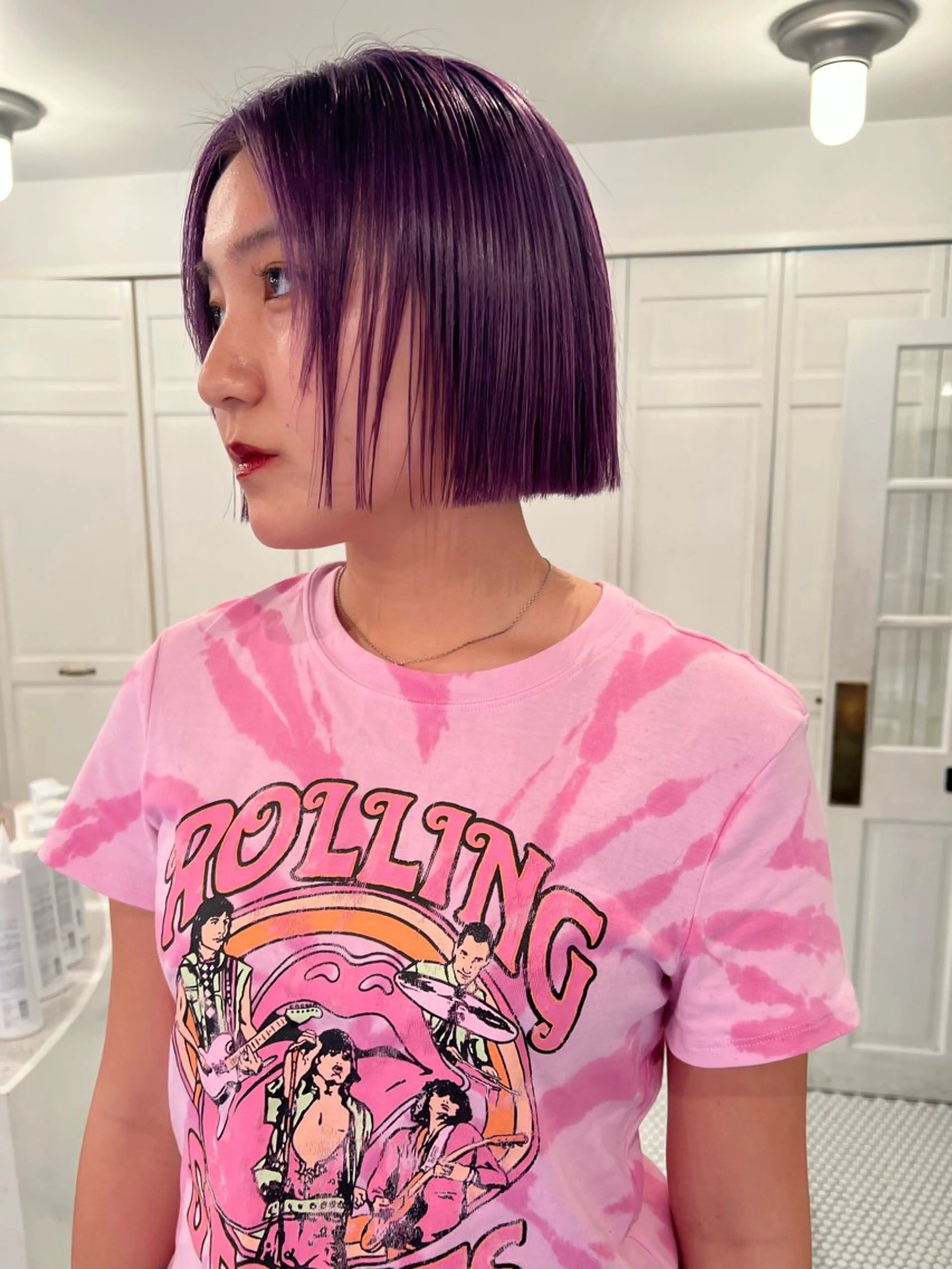 カラー カット ヘアカラー ブリーチカラー🎀 韓国風/寺門美優のヘアスタイル