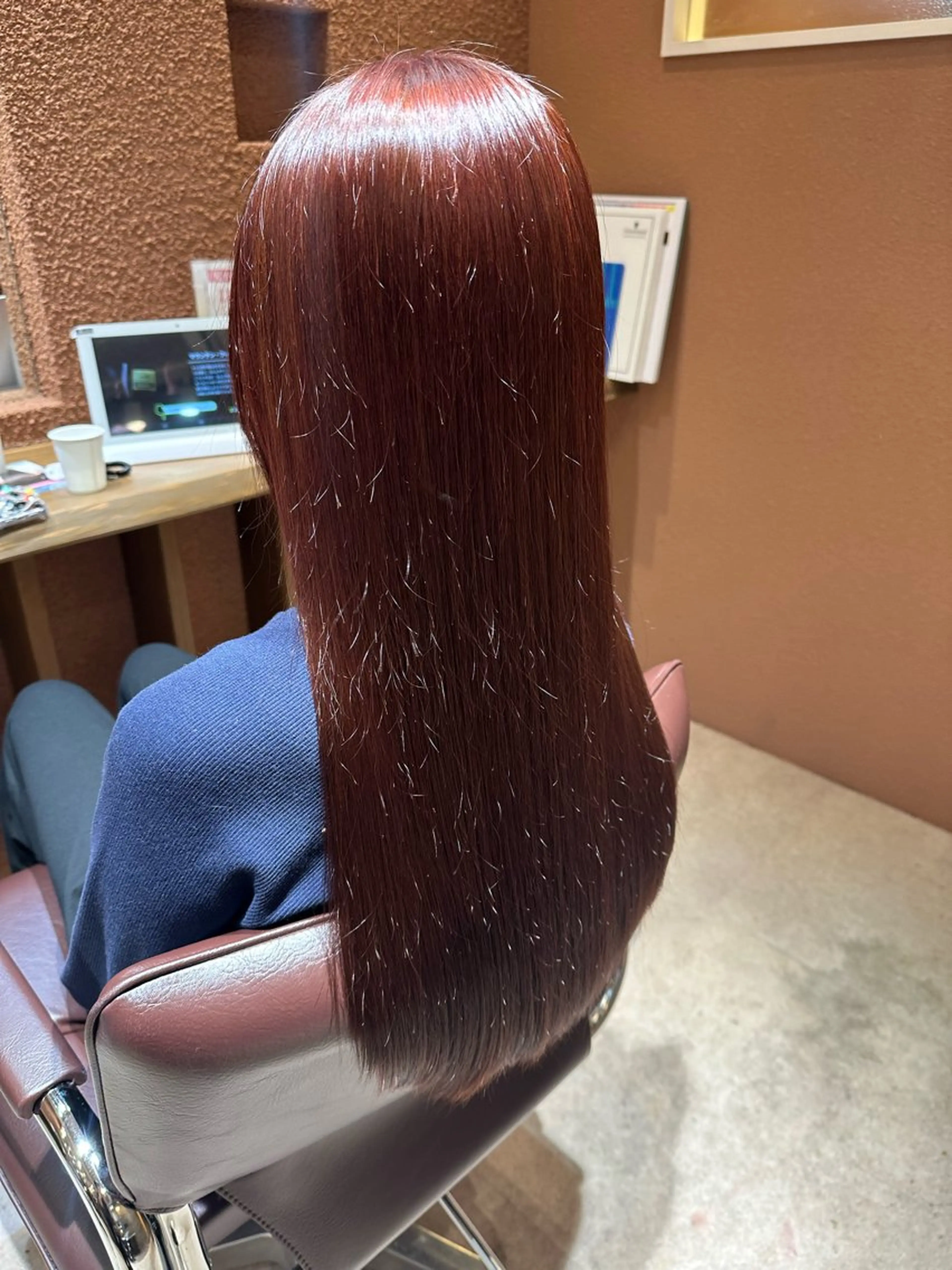 カラー ブリーチ ダブルカラー ブリーチなしカラー La fith hair sunny 淡路店所属・Nishiura Shinjiのヘアスタイル