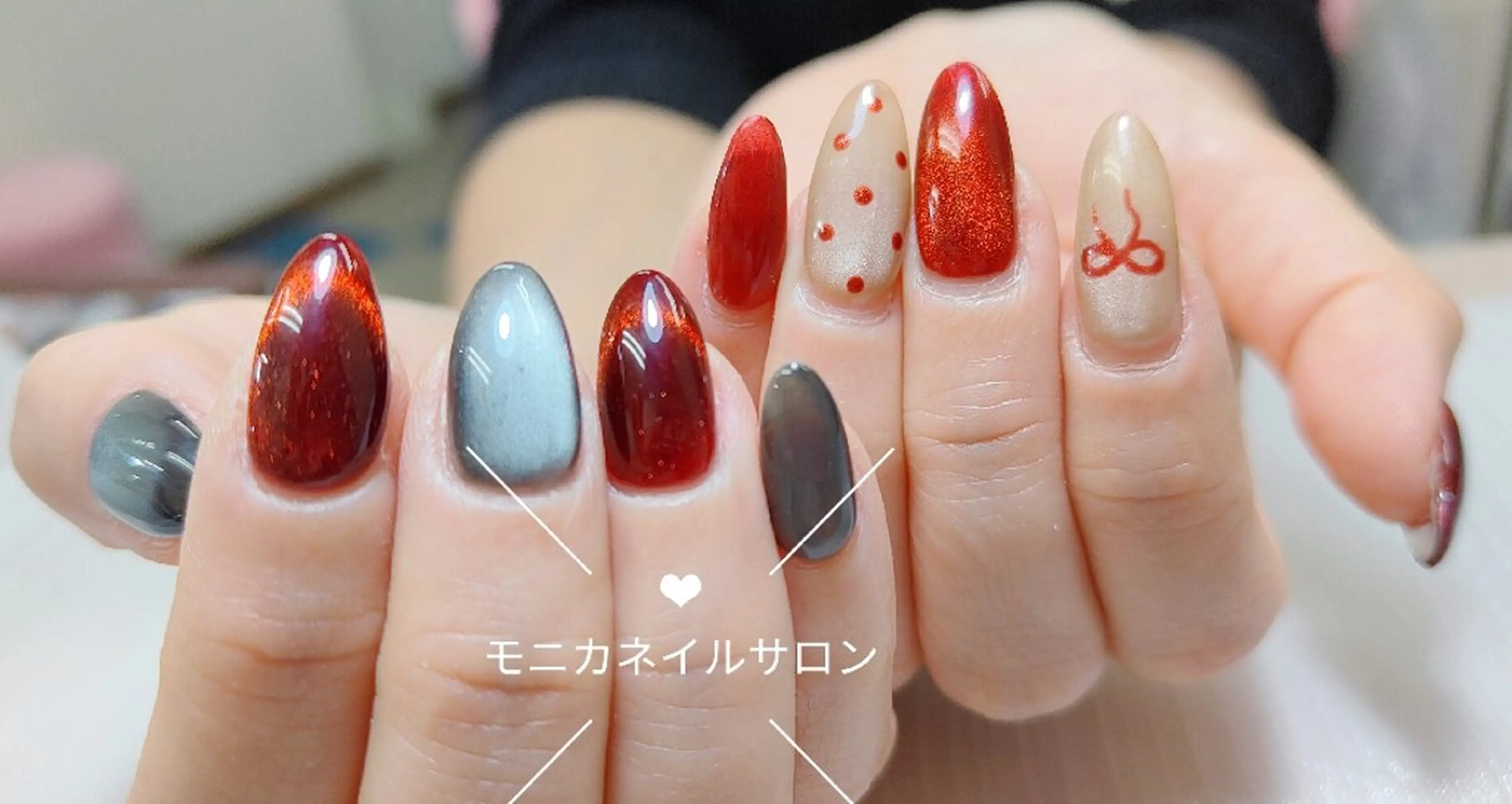 ネイル 鈴木 彩星のネイルデザイン