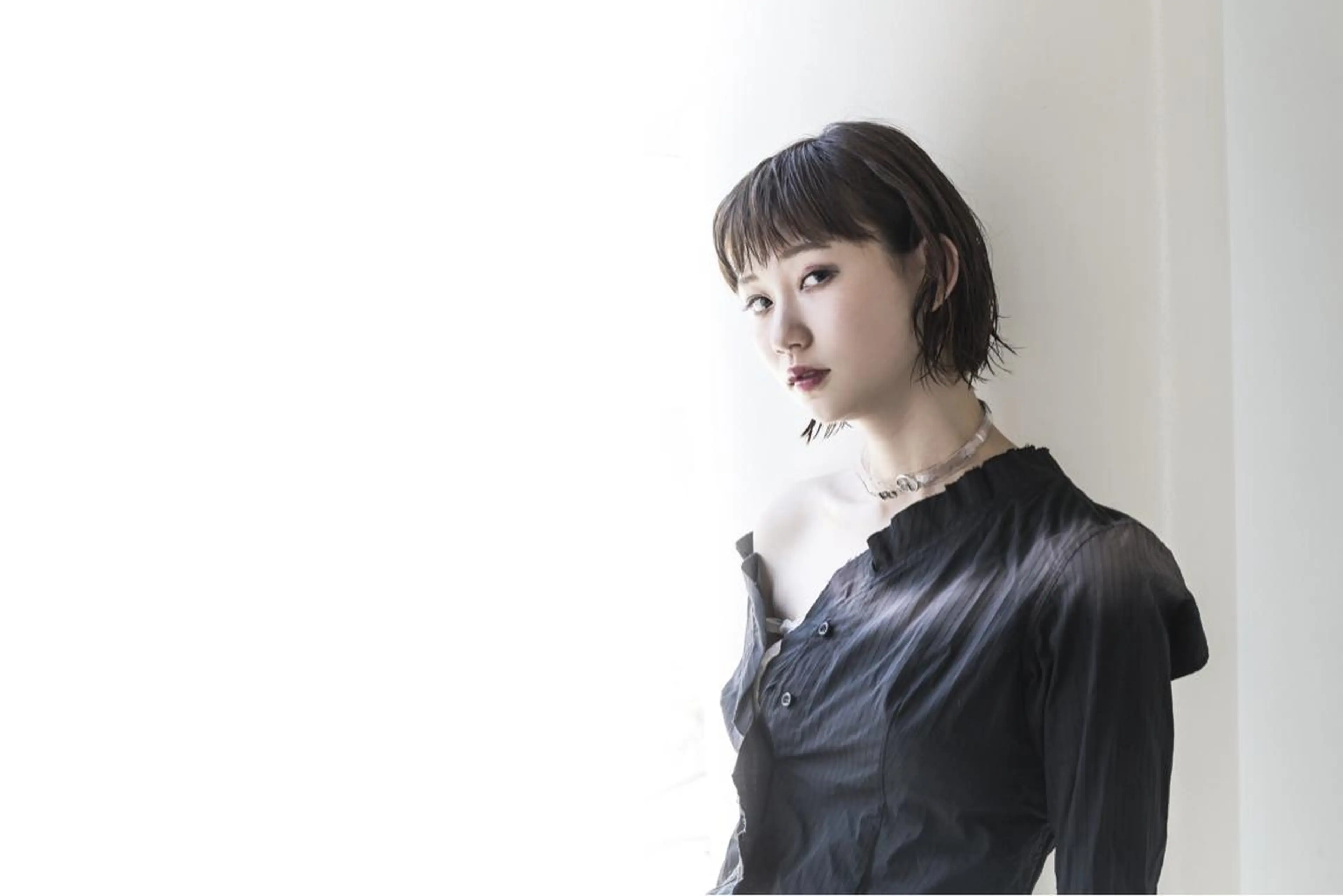 ミディアム パーマ 田辺 貞和のヘアスタイル